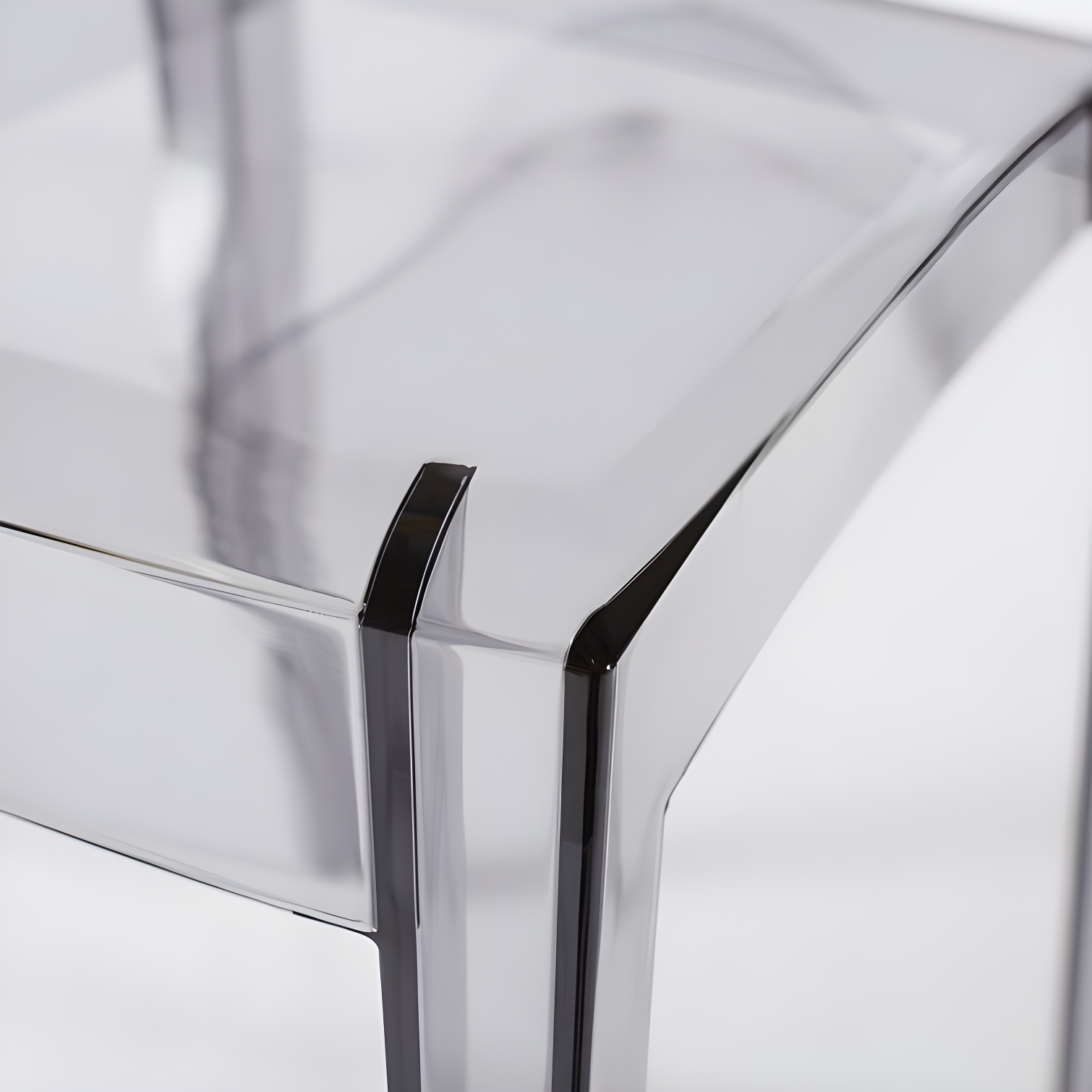 Ghost Outdoor Stacking Dining Side Chair