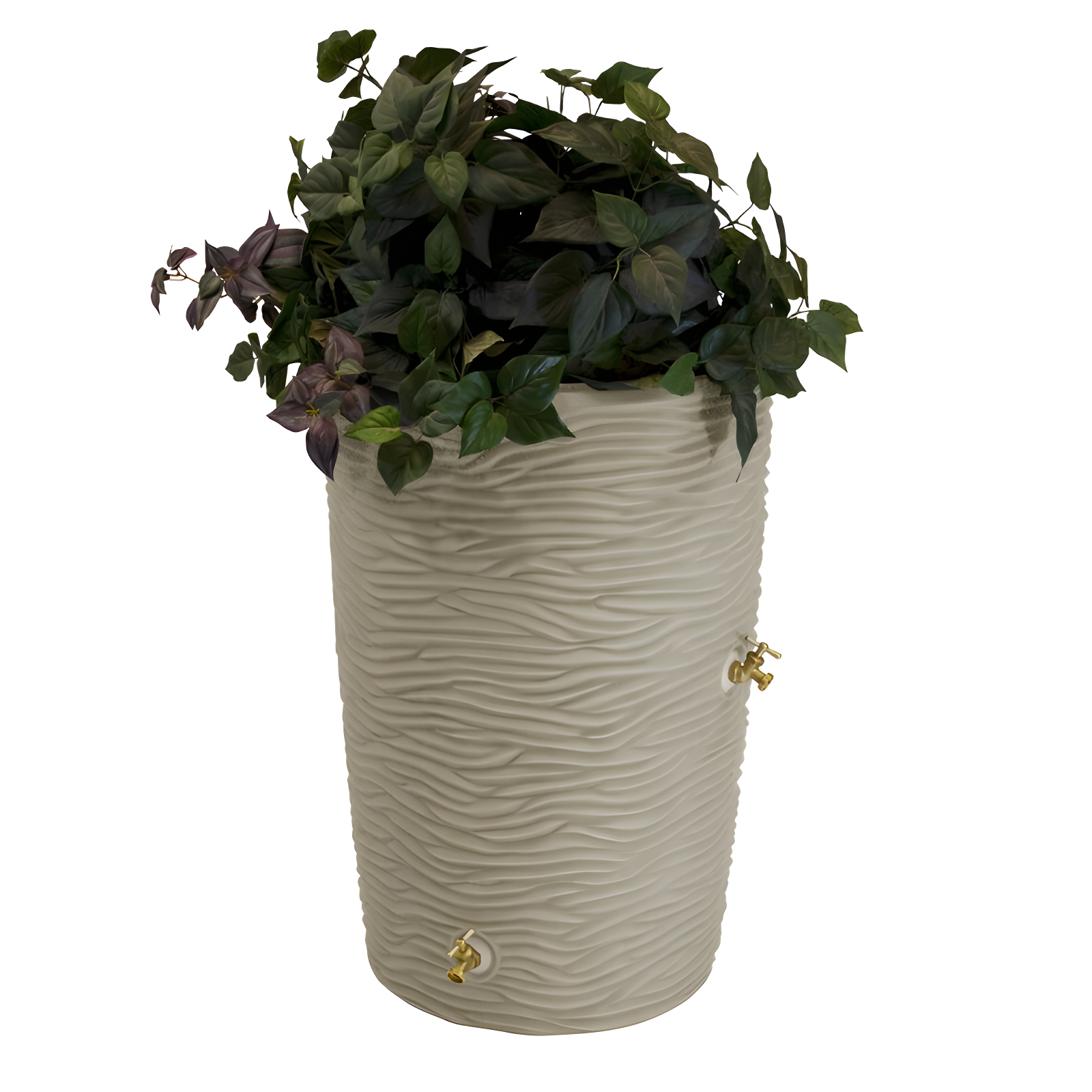 Good Ideas Good Ideas 50 Gallons Plastic Drainable Planter Rain Barrel