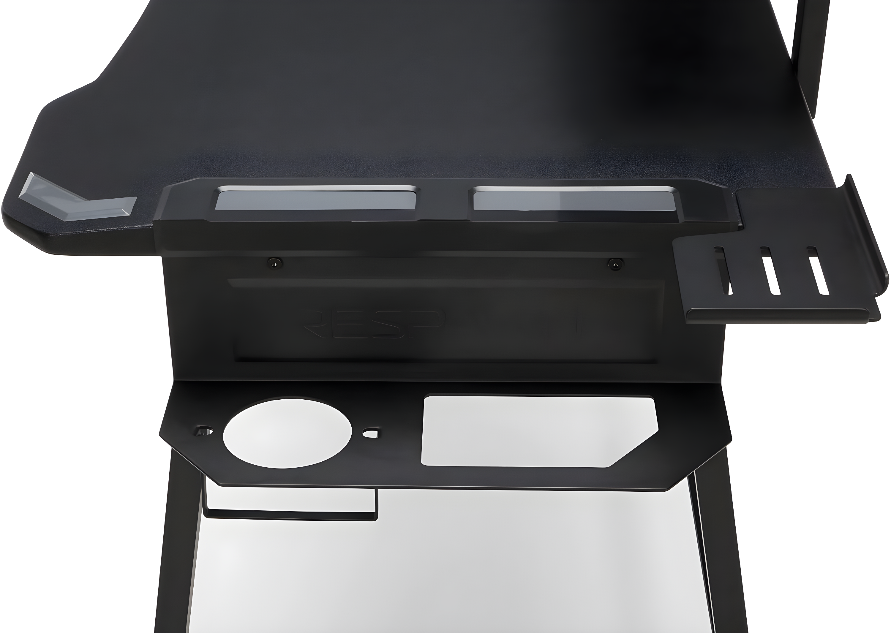 RESPAWN 1010 Gaming Computer Desk, in Gray (RSP-1010-GRY)