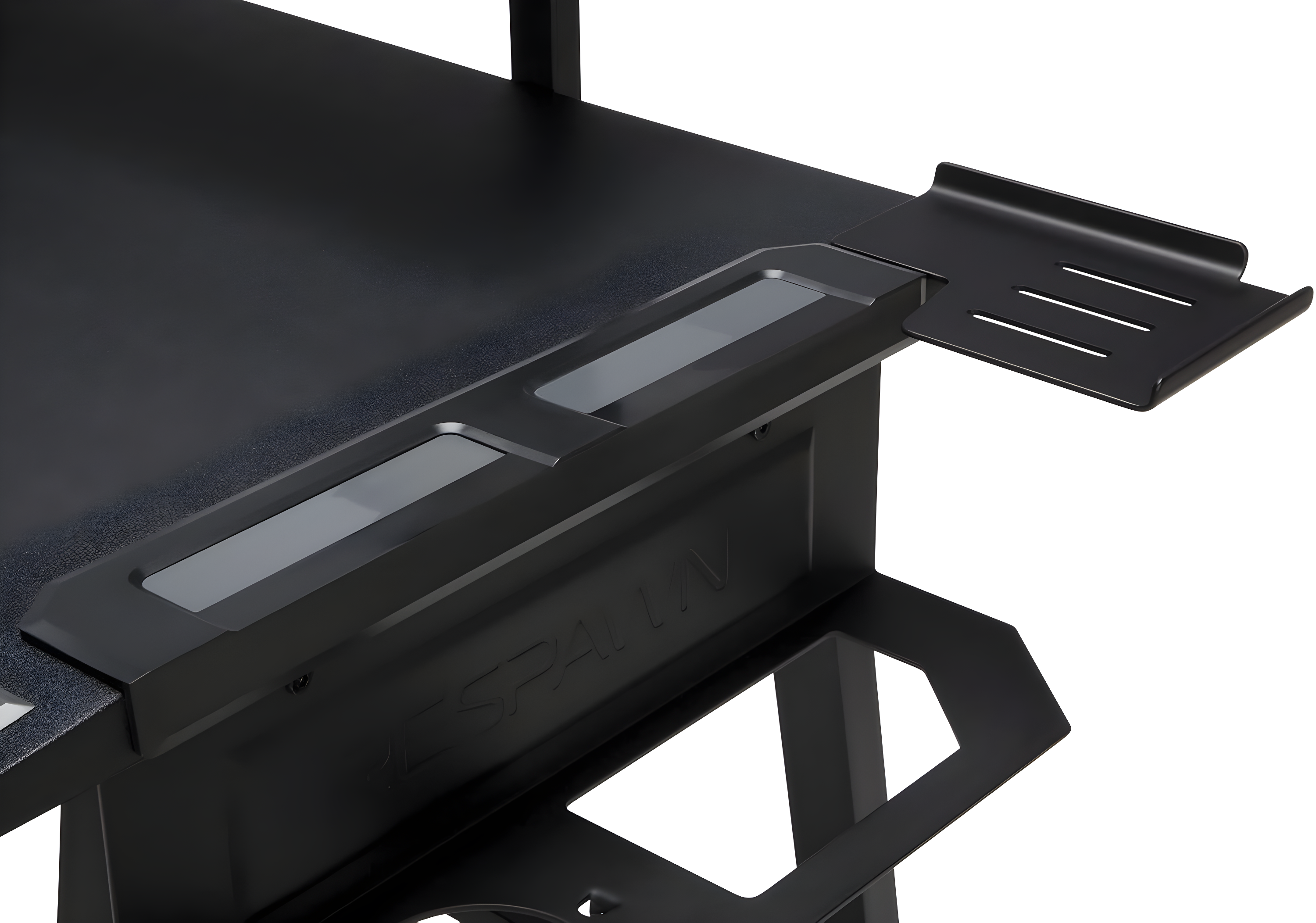 RESPAWN 1010 Gaming Computer Desk, in Gray (RSP-1010-GRY)
