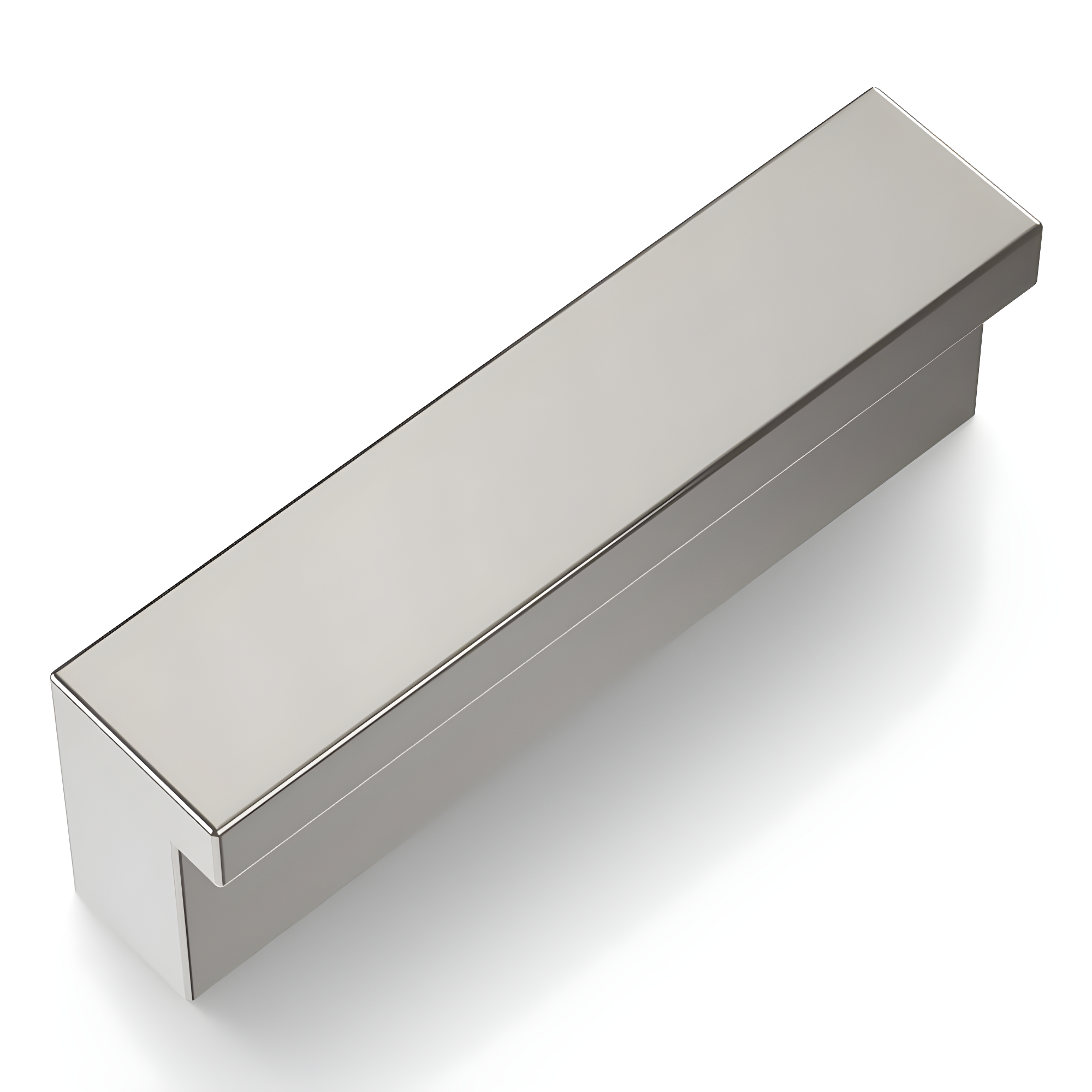Belwith BWHH075280 GN 32 mm Centre to Centre Streamline Cabinet Pull, Glossy Nickel