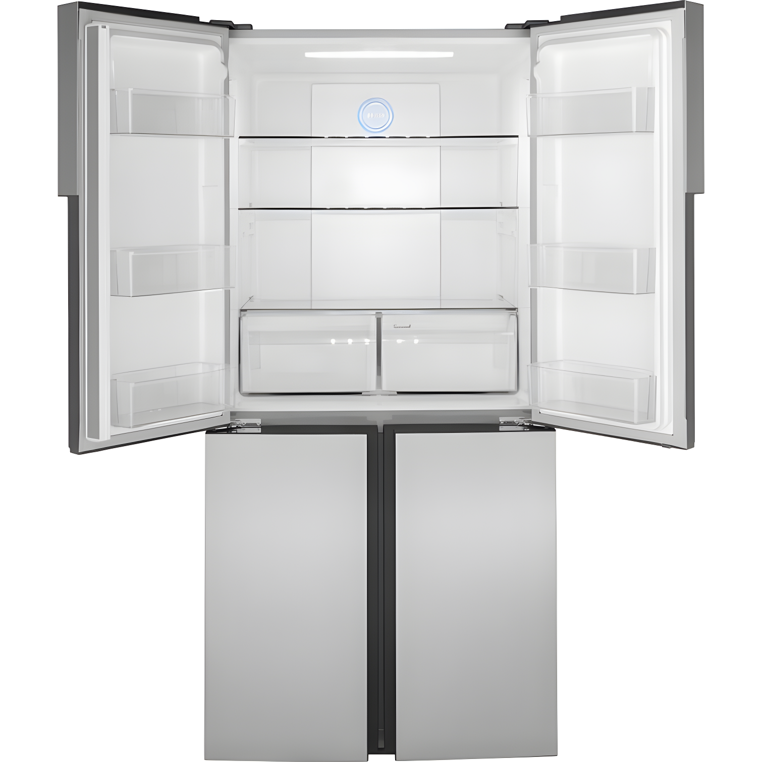 Haier Haier 33" 16.4 Cubic Feet Energy Star Smudge-Resistant Built-in Bottom Freezer Refrigerator QHE16HYPFS