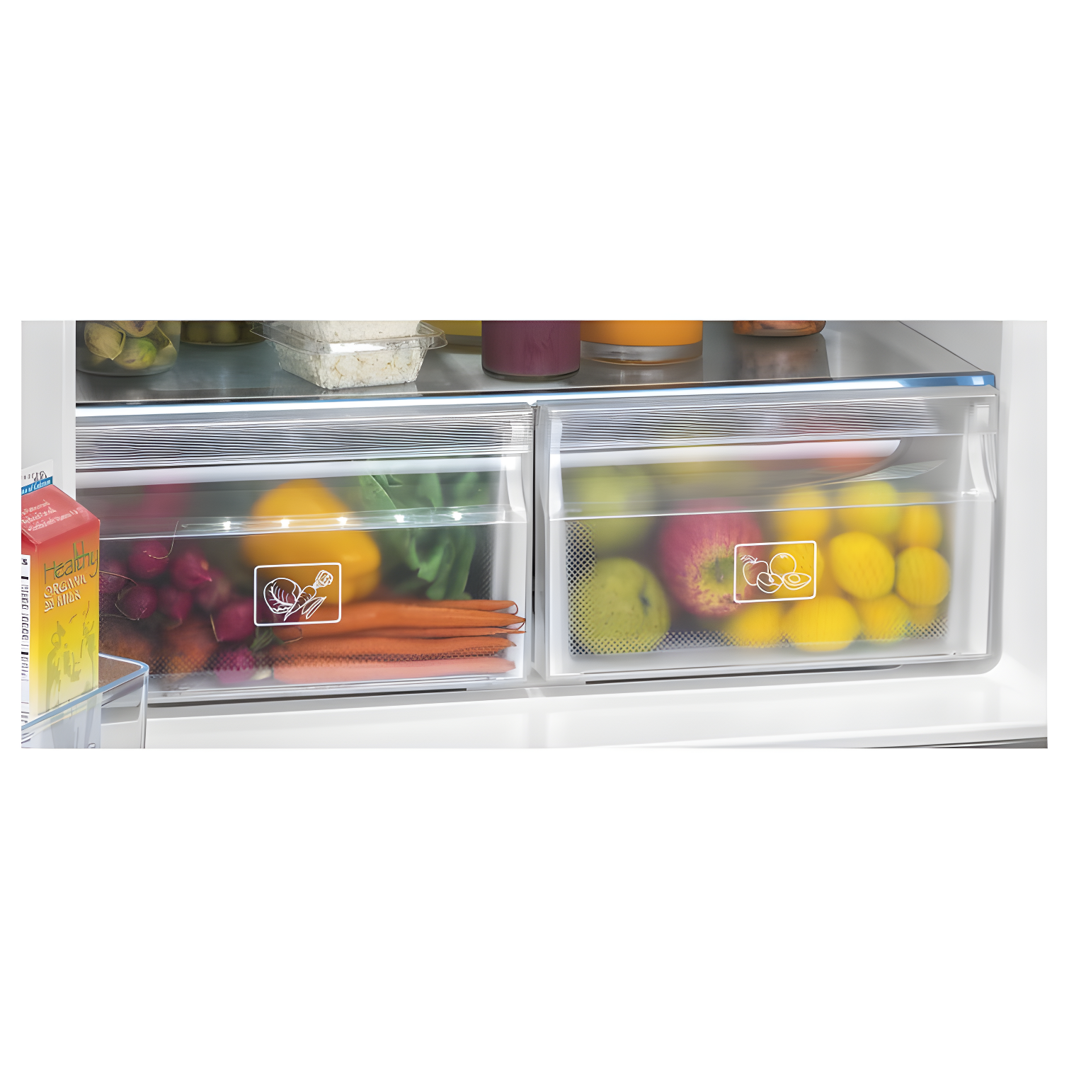 Haier Haier 33" 16.4 Cubic Feet Energy Star Smudge-Resistant Built-in Bottom Freezer Refrigerator QHE16HYPFS