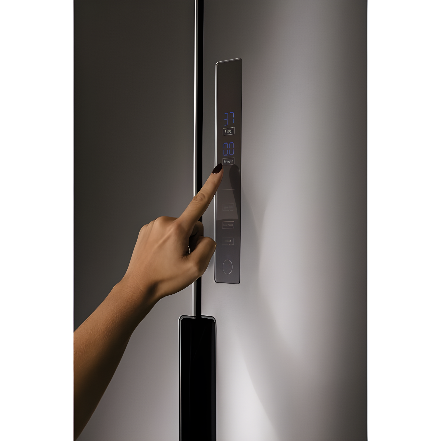 Haier Haier 33" 16.4 Cubic Feet Energy Star Smudge-Resistant Built-in Bottom Freezer Refrigerator QHE16HYPFS