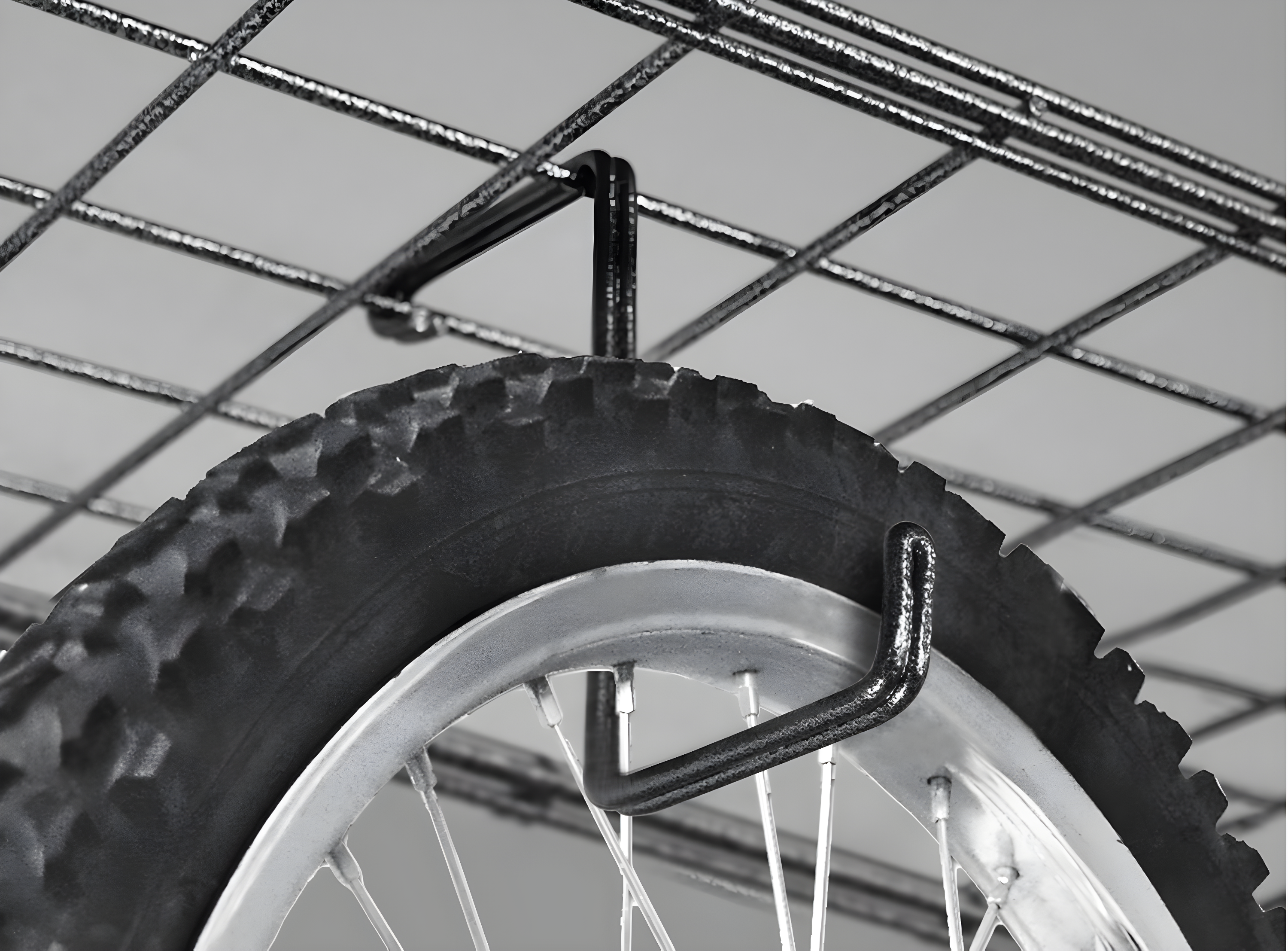 Hyloft Hyloft Z-Hook Ceiling Mounted Bike Rack 00682