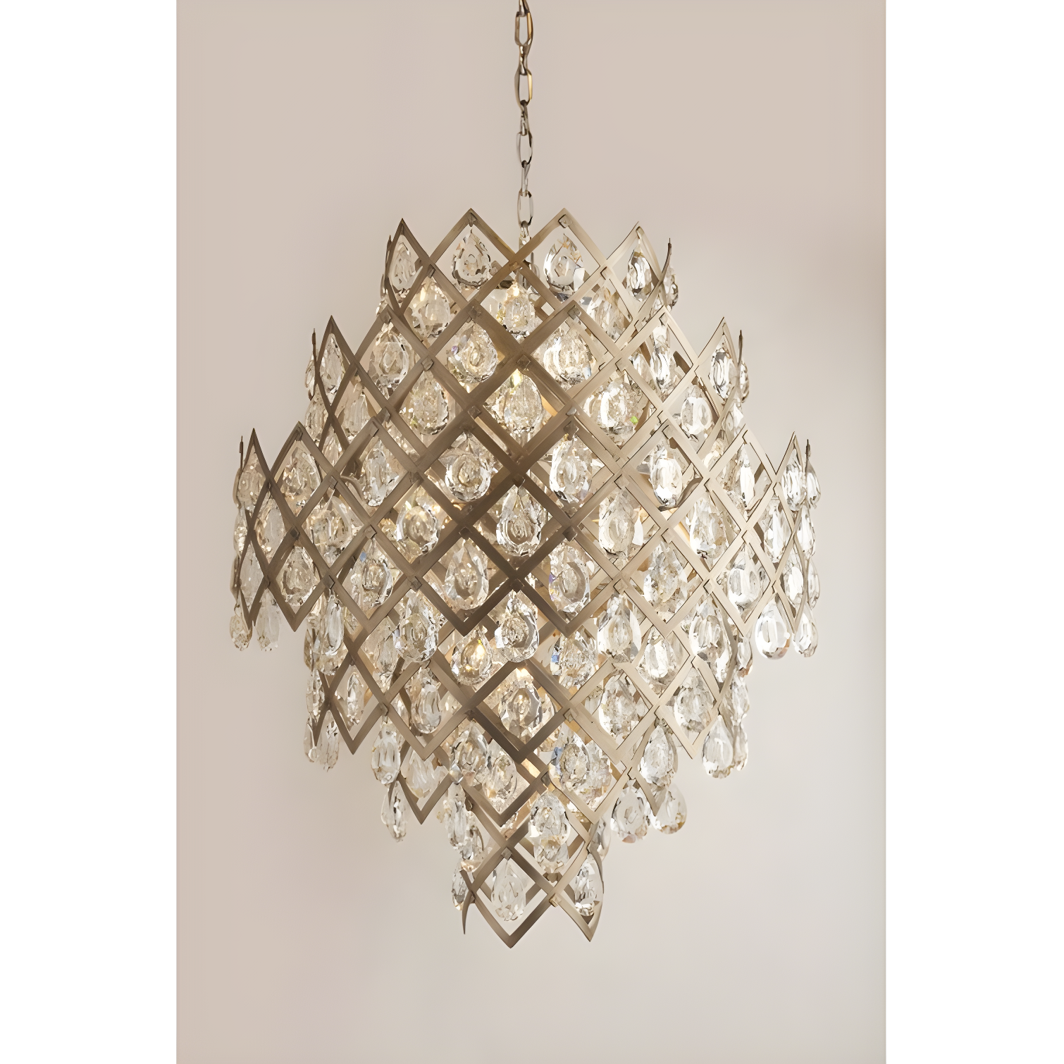 Tiara 11-Light Unique / Statement Geometric Chandelier