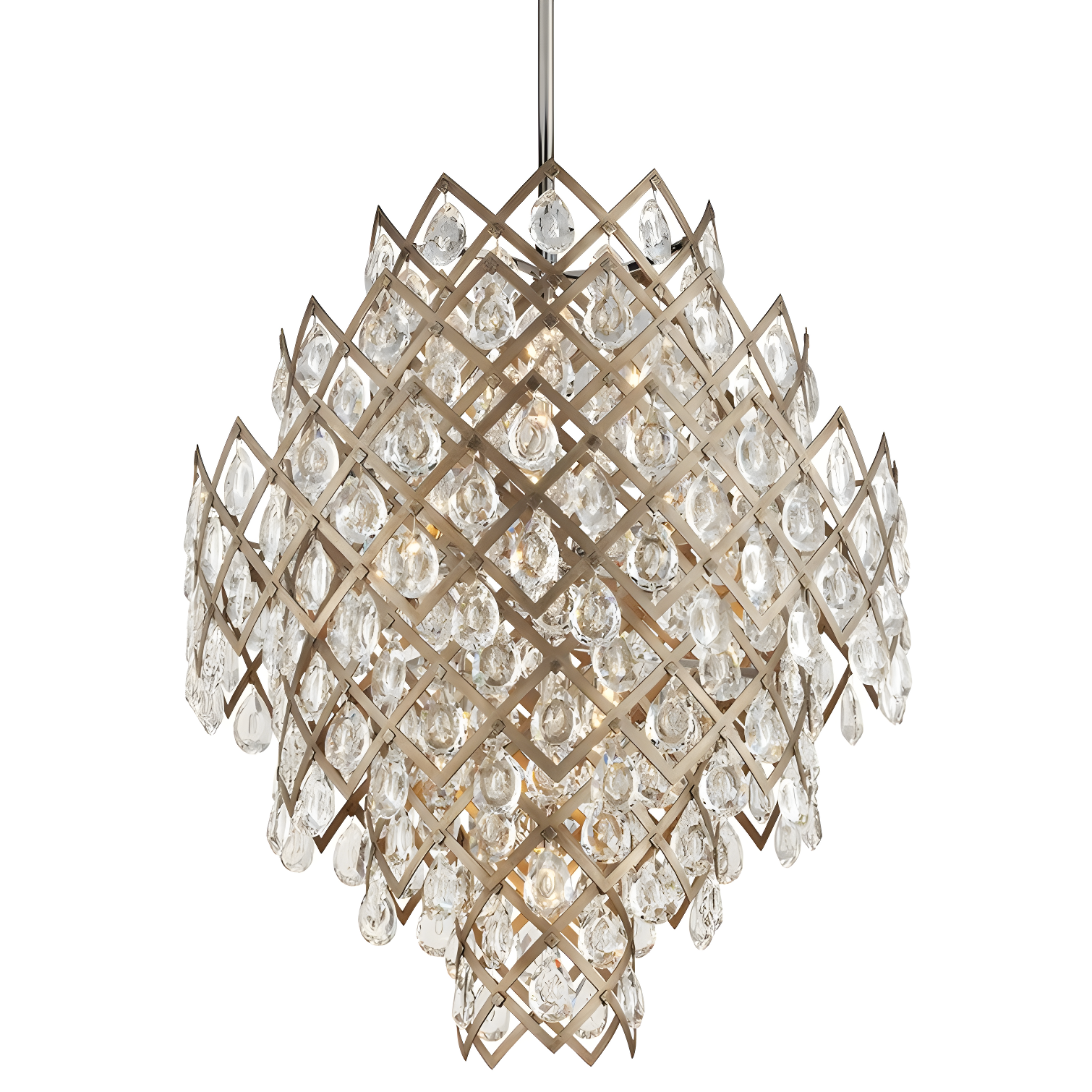 Tiara 11-Light Unique / Statement Geometric Chandelier
