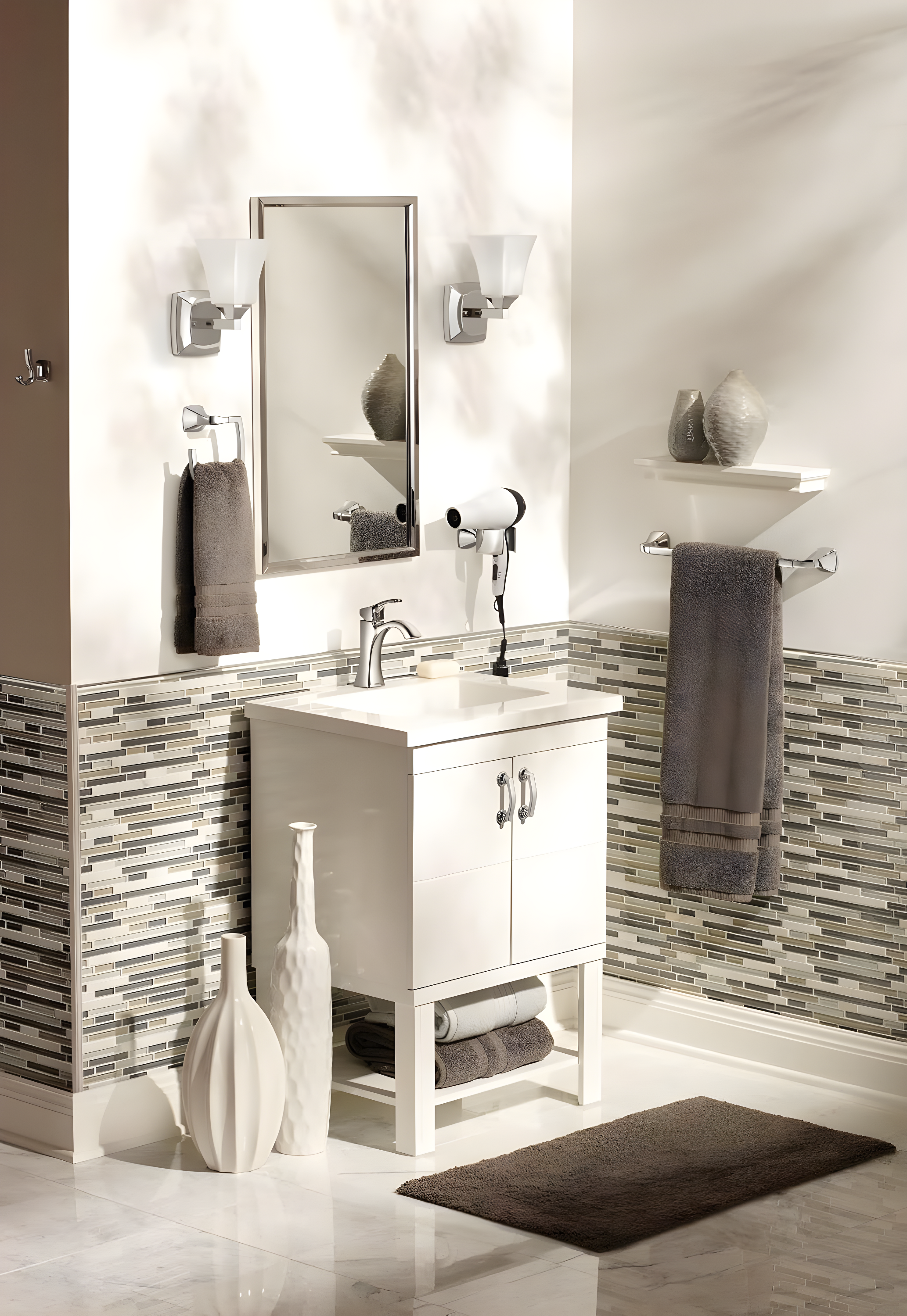 Moen Voss Wall Mounted Towel Ring