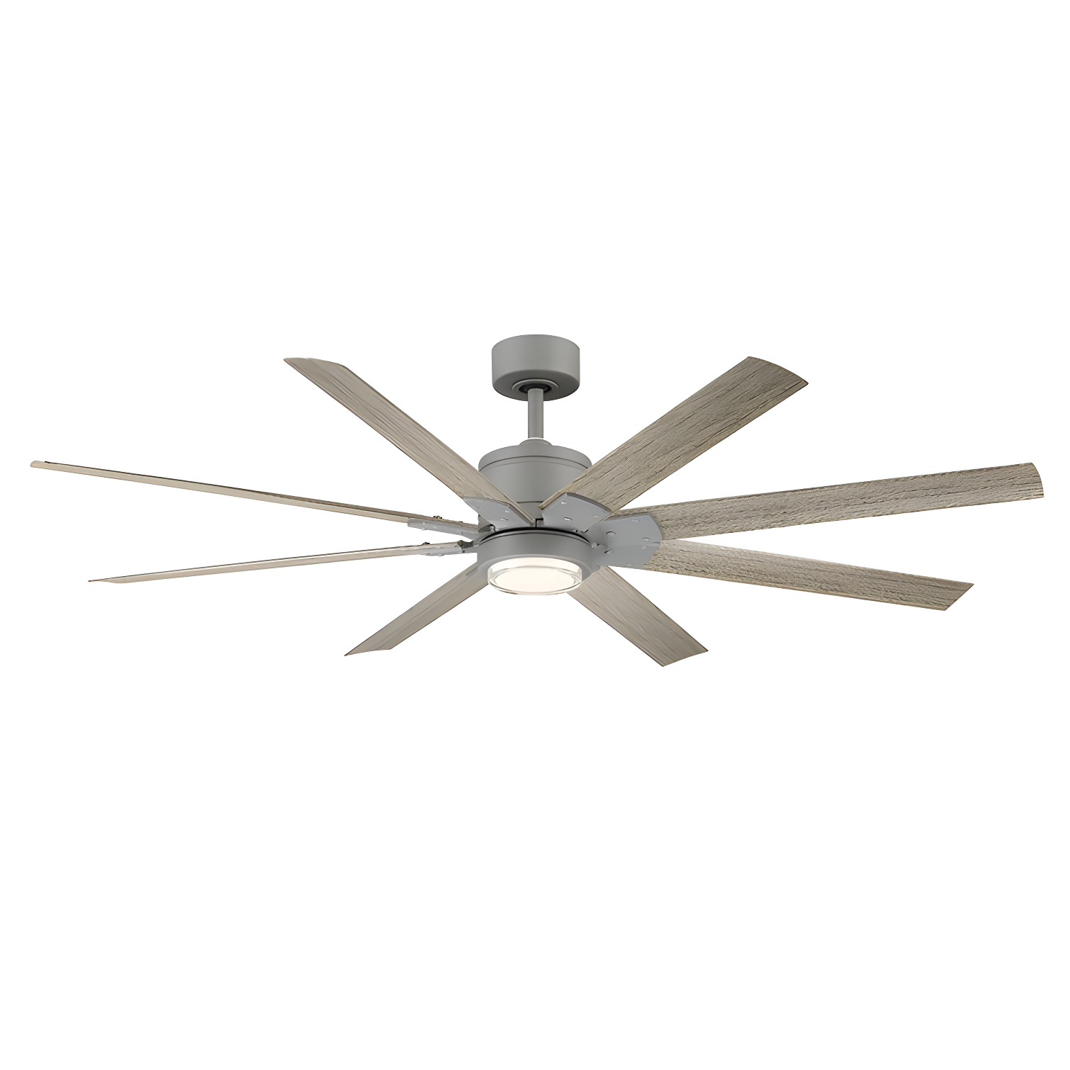 Renegade 8 - Blade Outdoor / Indoor Smart Ceiling Fan with Remote Control and LED Light Kit Included