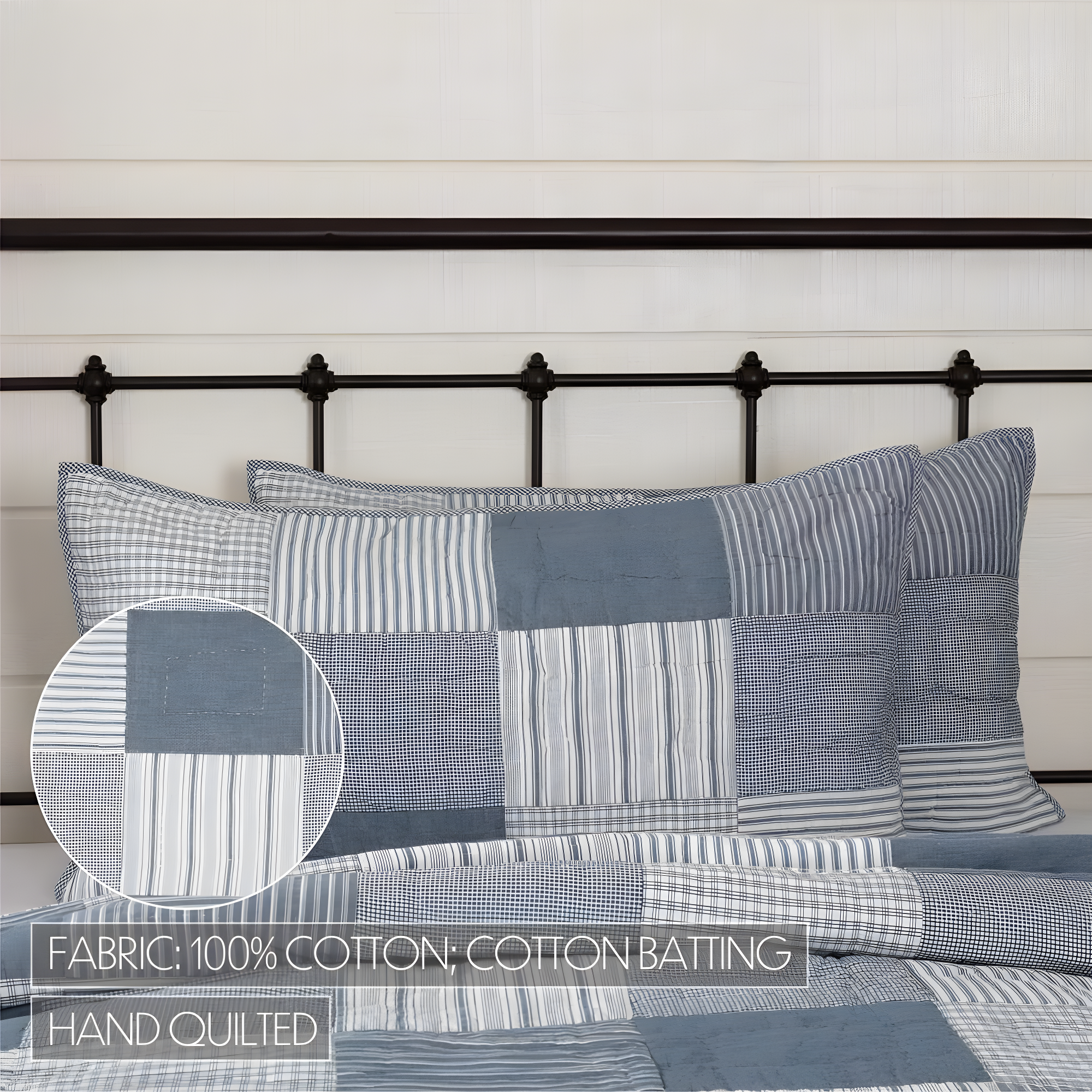 VHC Brands Sawyer Mill 100% Cotton Pillow Sham