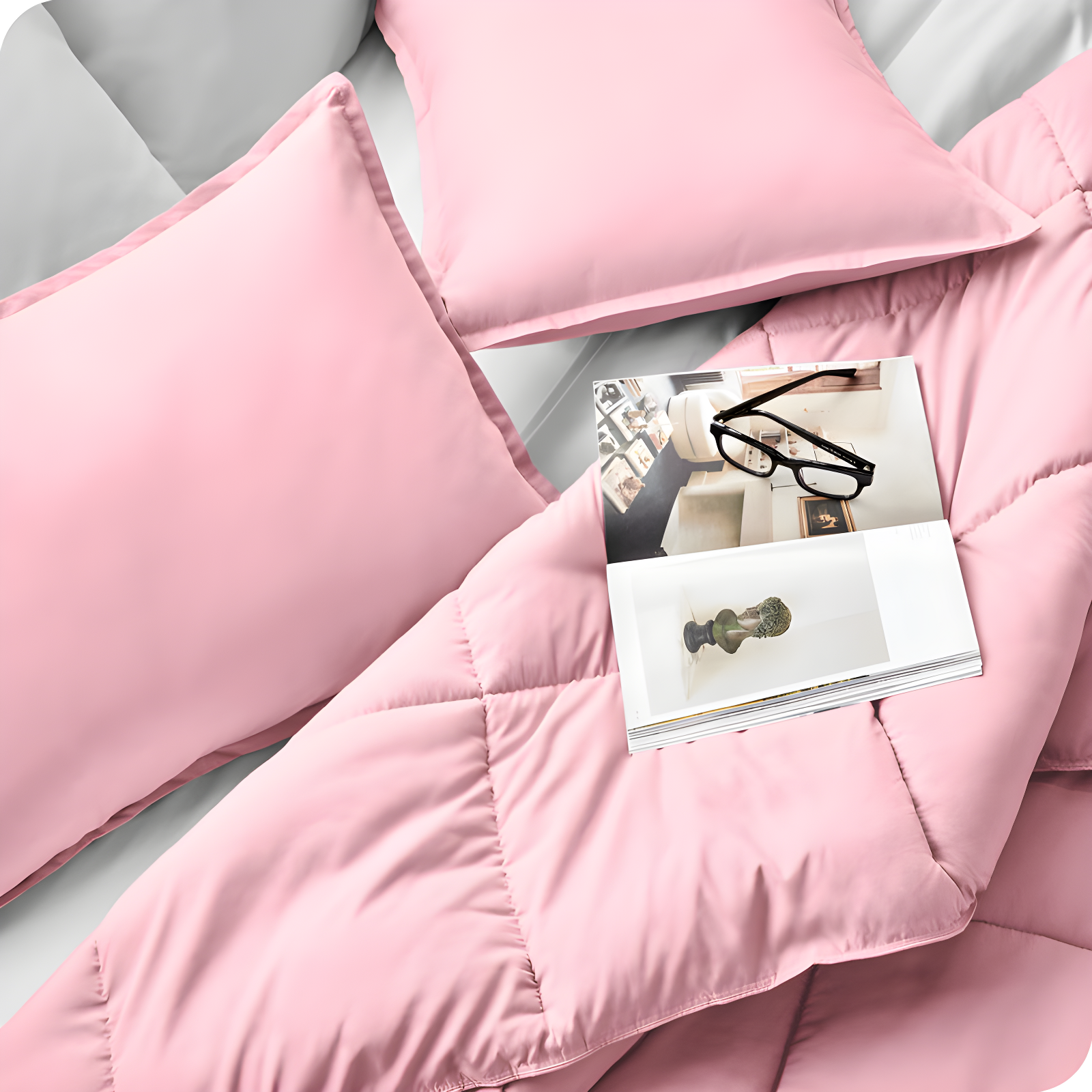 Bare Home Ultra-Soft All Season Comforter Set