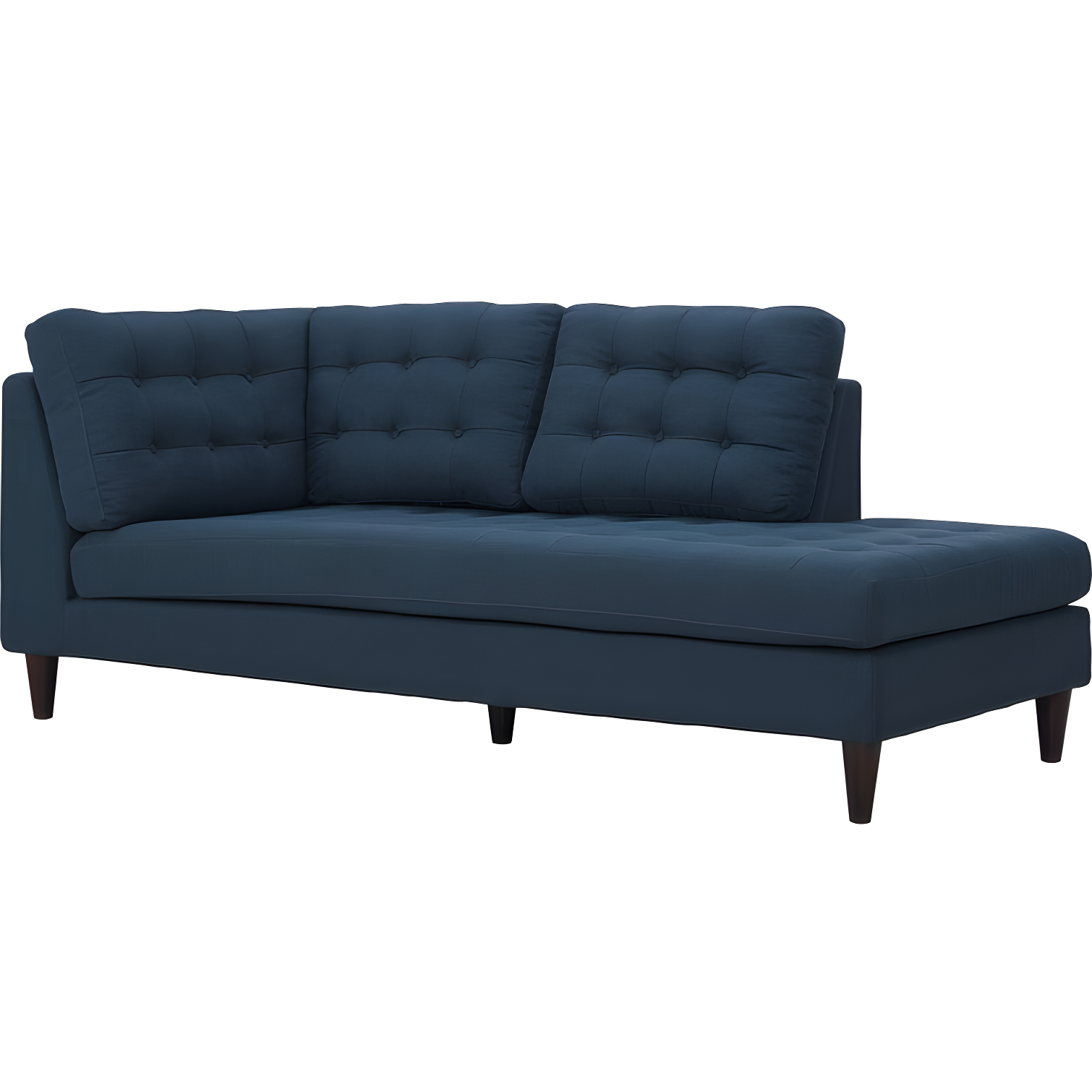 Modway Empress 2 Piece Upholstered Fabric Sectional