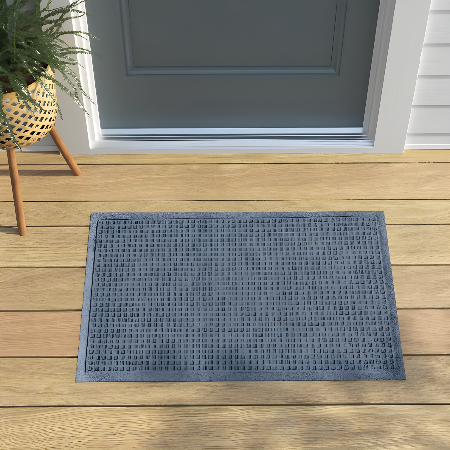 WaterHog Squares Indoor Outdoor Door Mat