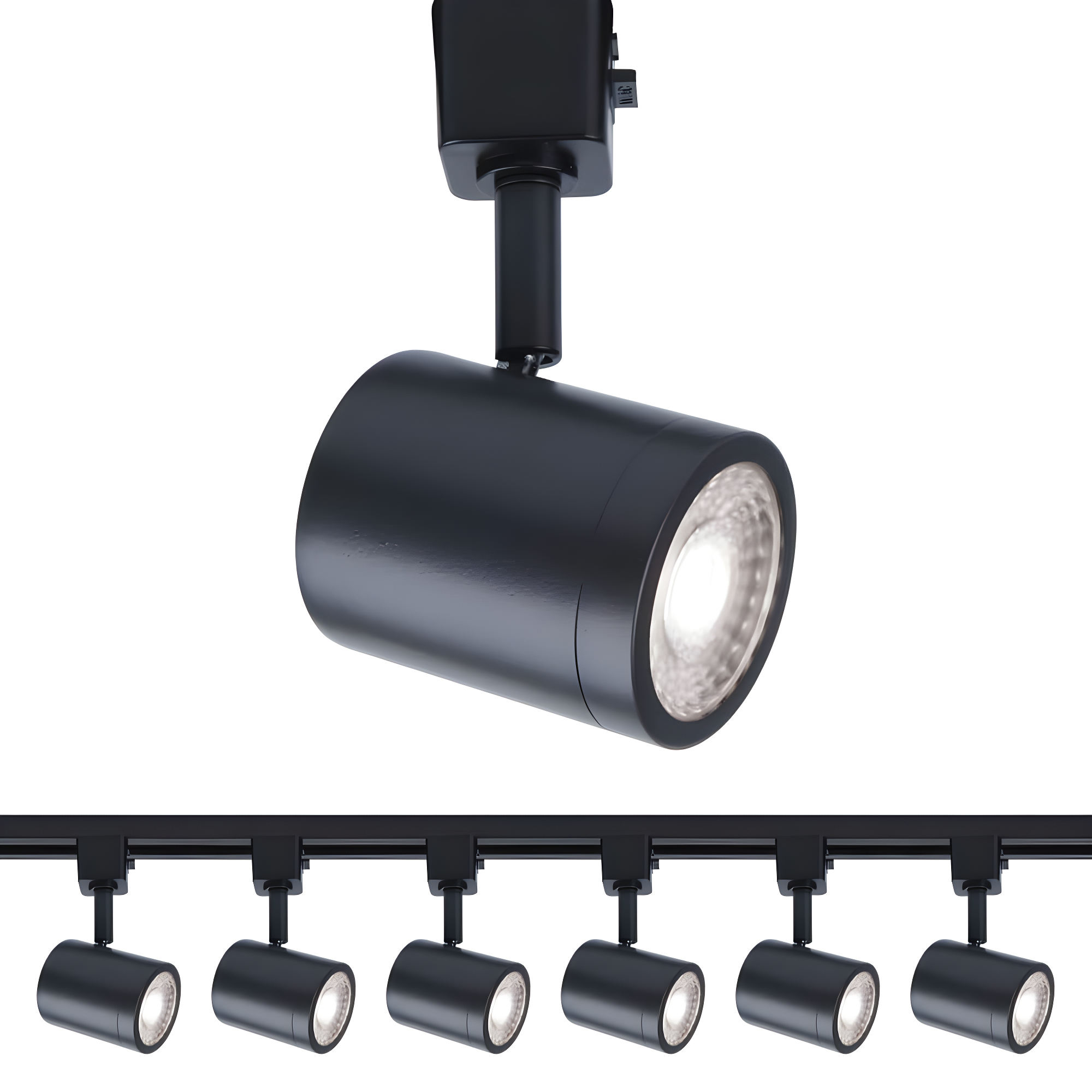 Charge LED Adjustable Track Head