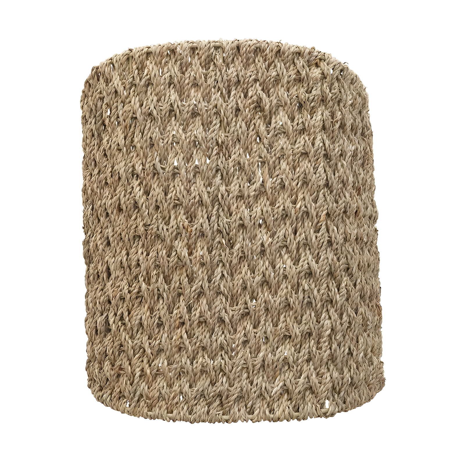 Household Essentials Oval Magazine Rack Seagrass