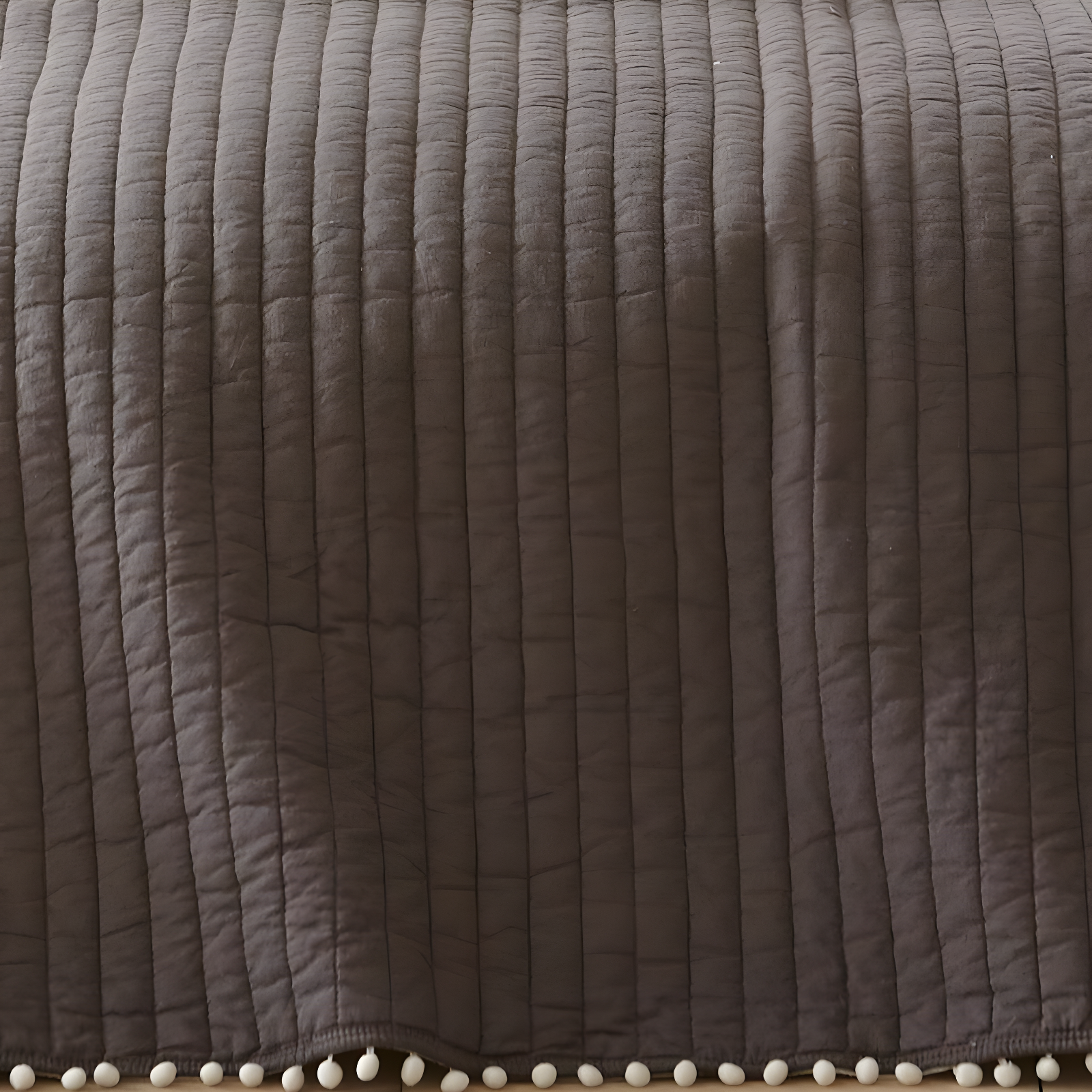 Pom Pom Slate Twin/Twin XL Quilt - Levtex Home