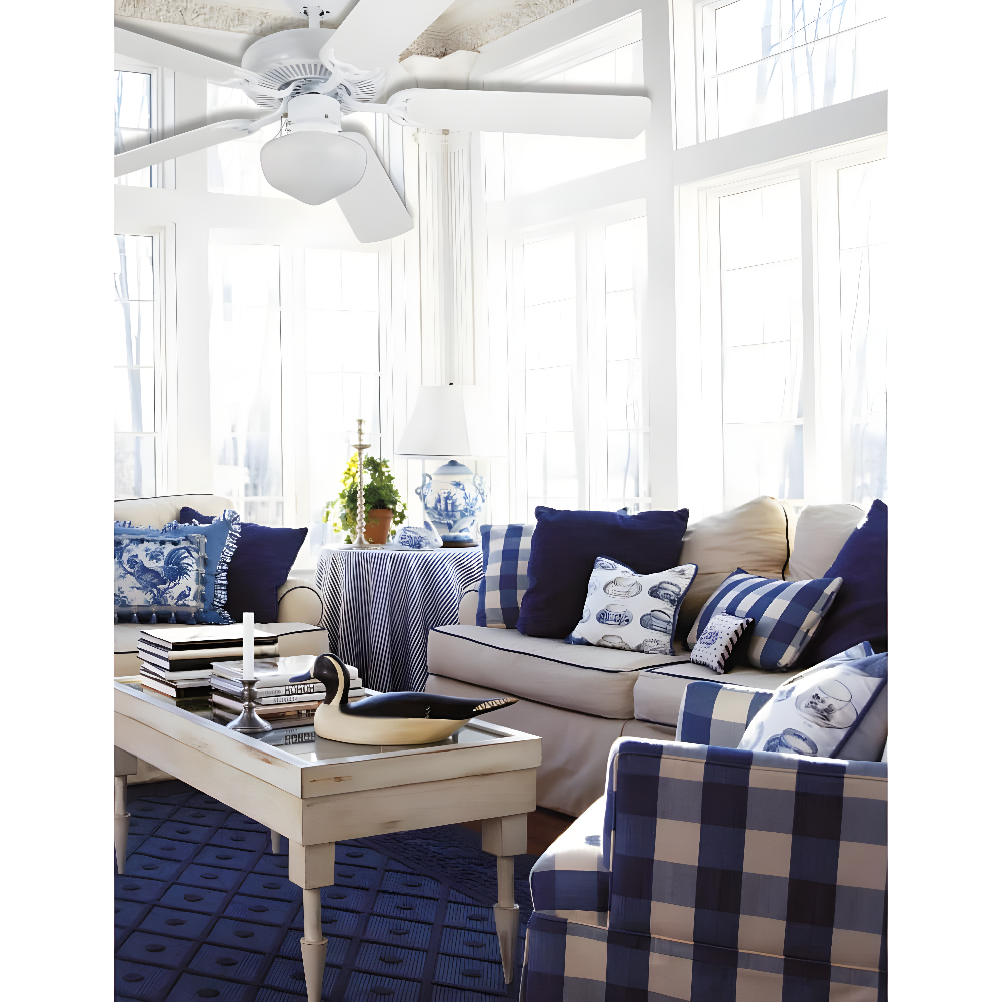 Westinghouse Lighting 8.25'' 1 - Light Schoohouse Ceiling Fan Light Kit