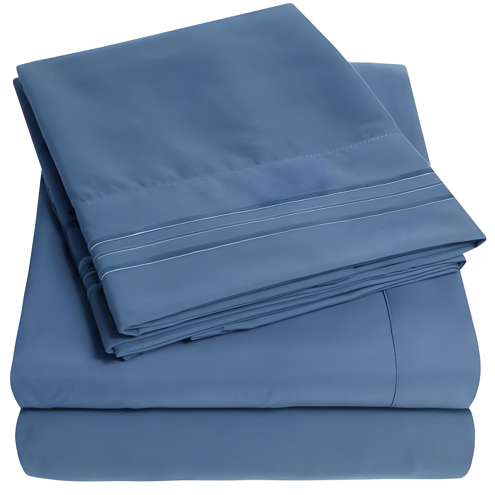 Sweet Home Collection 18-24" Extra Deep Pocket Ultra Soft Microfiber Solid Sheet Set