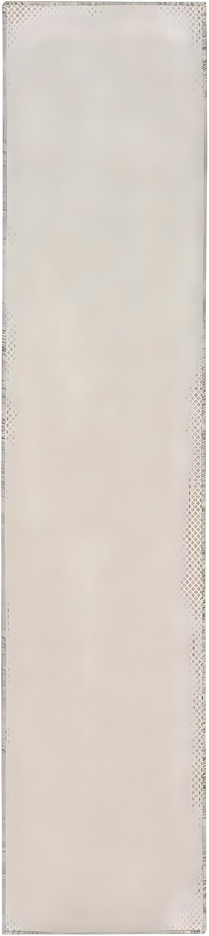 Nourison 2'2" x 8' Courtyard Modern Easy Care Flatweave Indoor Outdoor Runner Rug Ivory/Silver