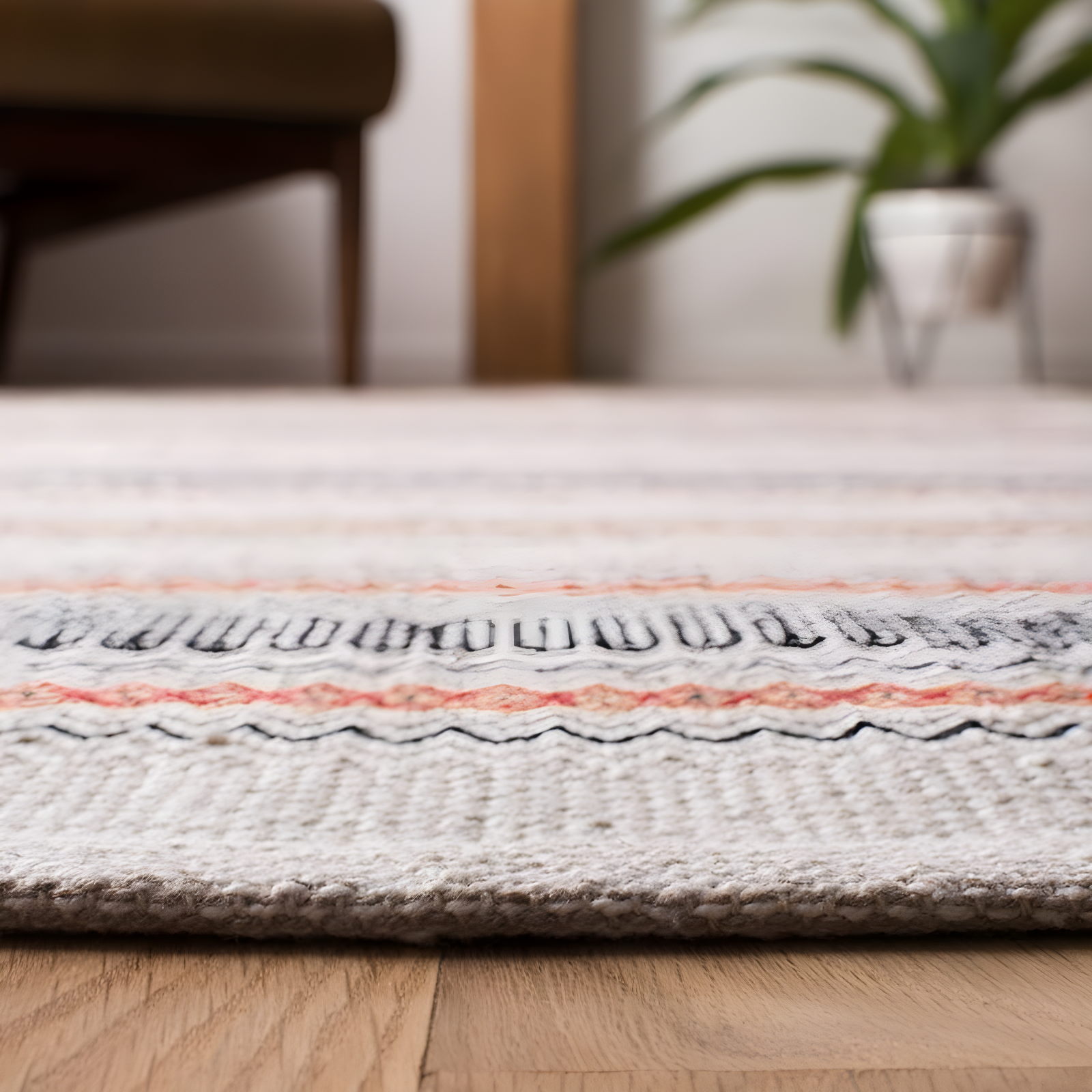 Montauk MTK536 Hand Woven Runner Rug - Red/Beige - 2'3"x8' - Safavieh.
