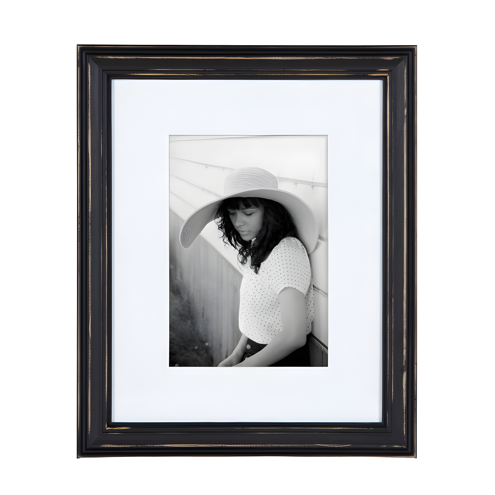 10pc Bordeaux Frame Box Set Black - Kate & Laurel All Things Decor: Wall Display, Modern Style