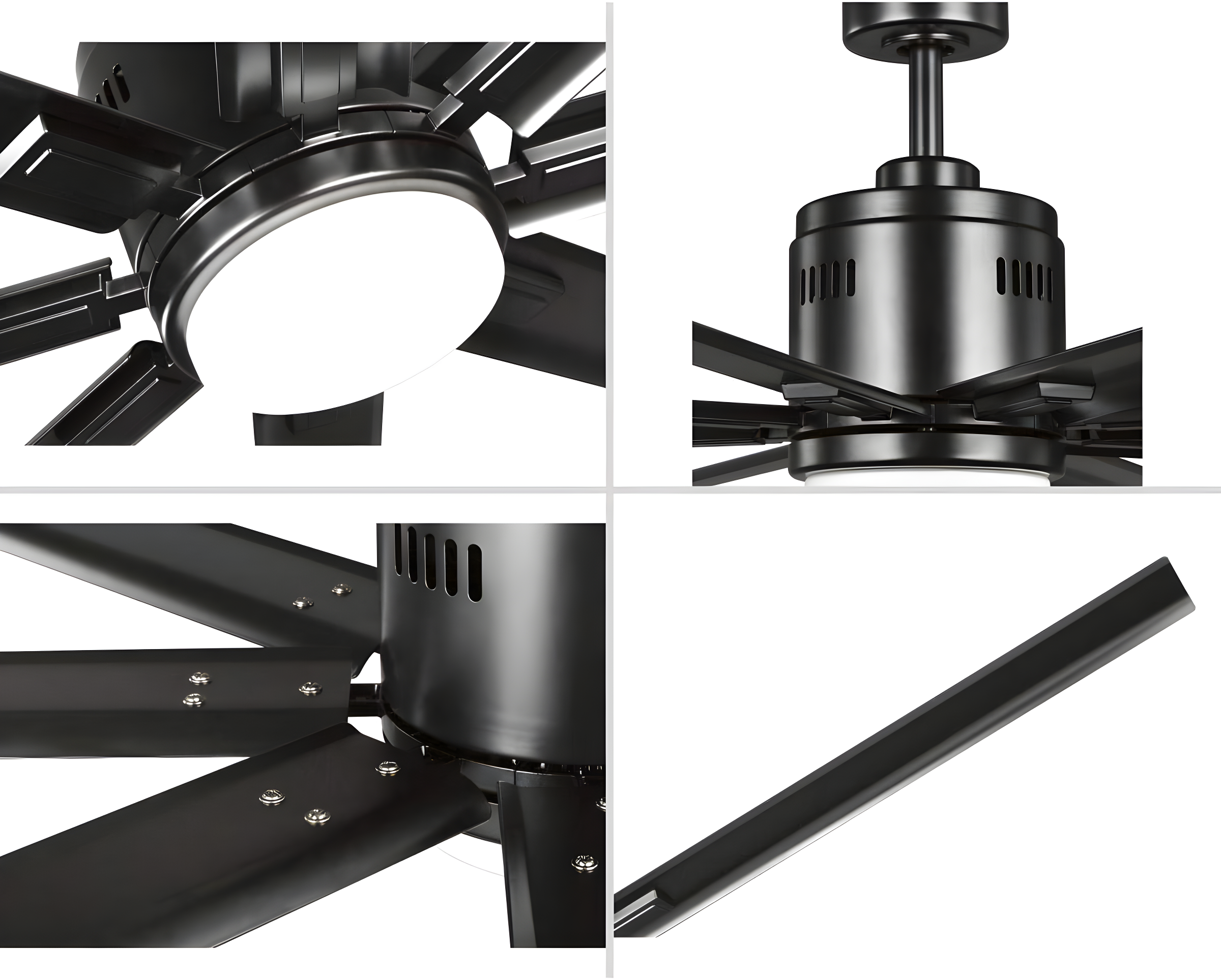 Vast 72'' Ceiling Fan with LED Lights