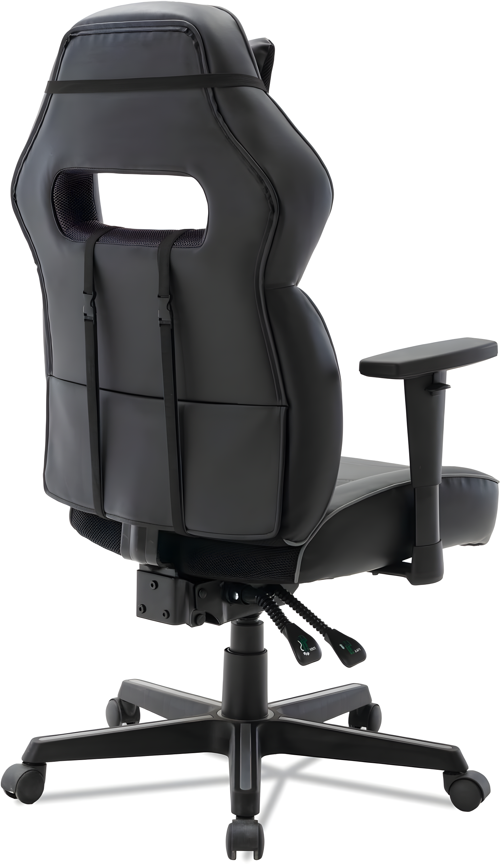 Inbox Zero Inbox Zero Adjustable Reclining Ergonomic Faux Leather Swiveling PC & Racing Game Chair