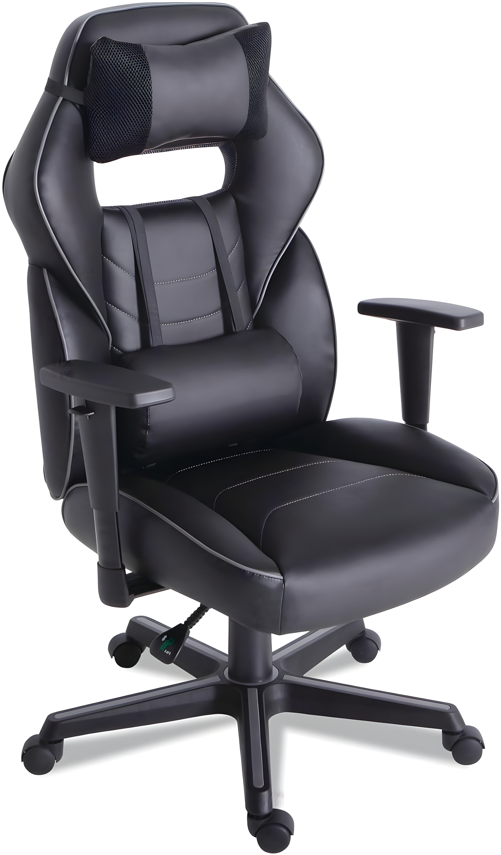 Inbox Zero Inbox Zero Adjustable Reclining Ergonomic Faux Leather Swiveling PC & Racing Game Chair