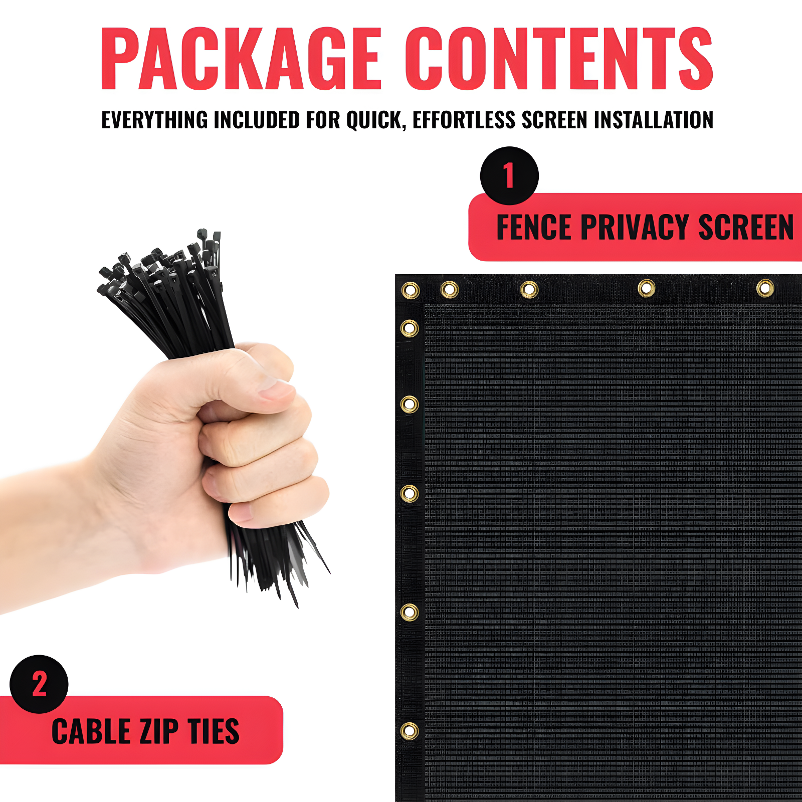 SEALTECH Plastic Fencing