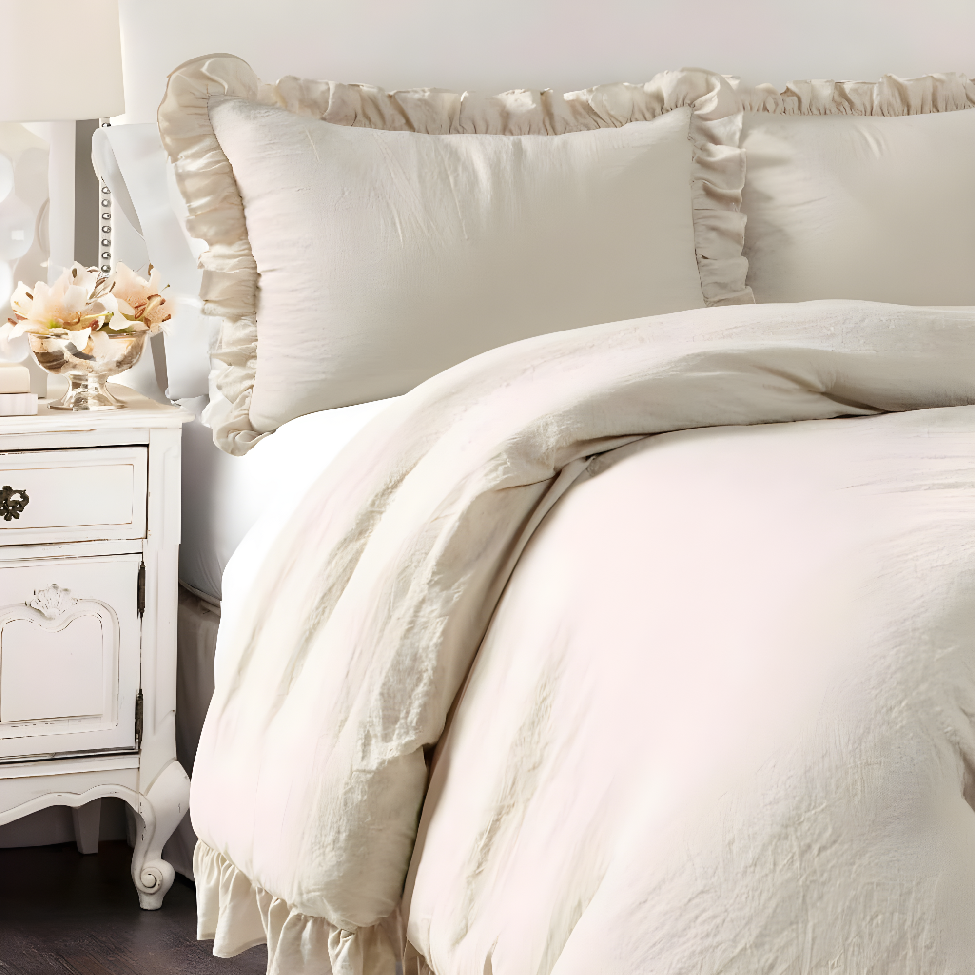Lush Decor Reyna Microfiber 3 Piece Comforter Set