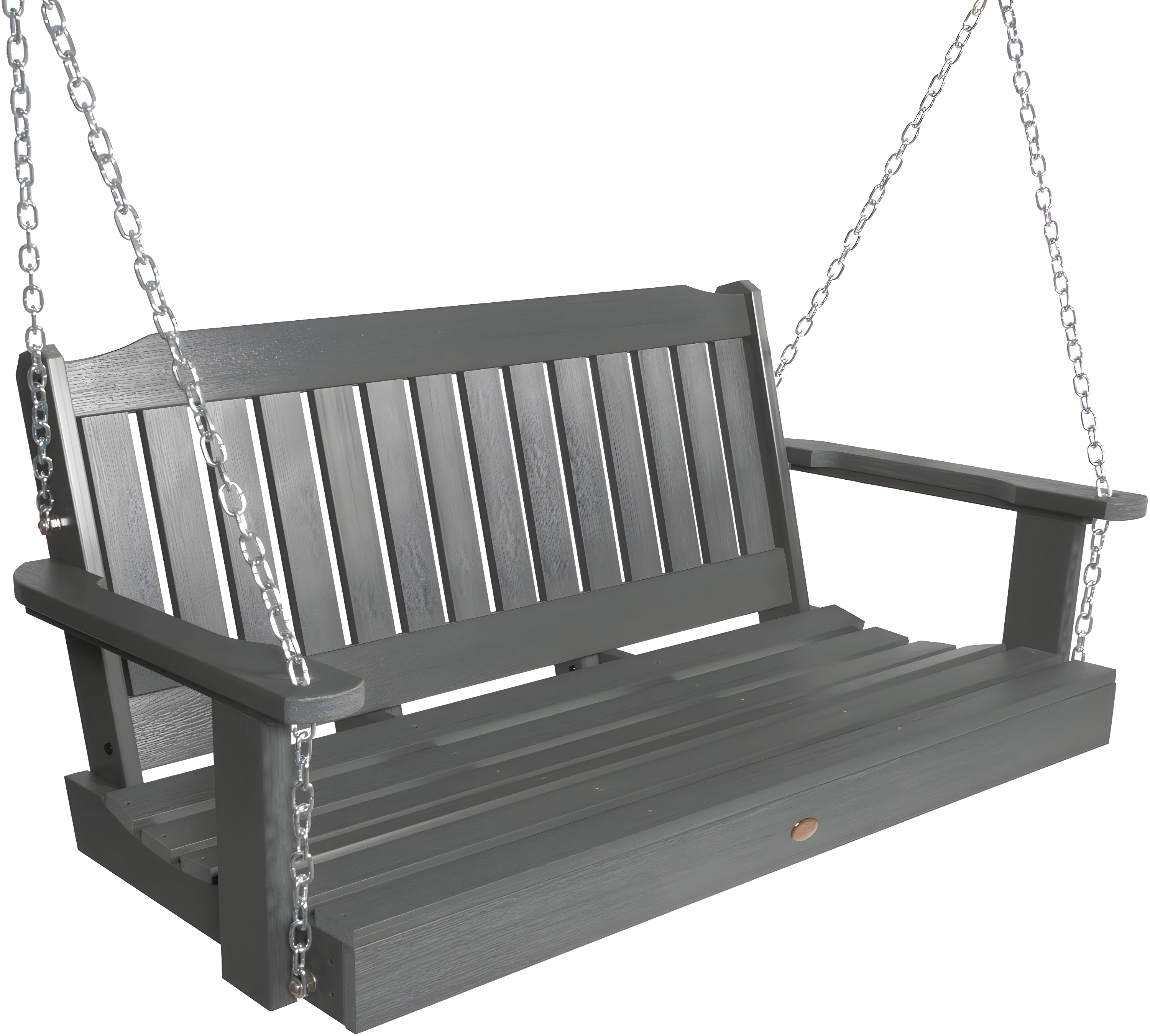 Highwood 4ft Lehigh Porch Swing - Outdoor, Eco-friendly, Synthetic Wood