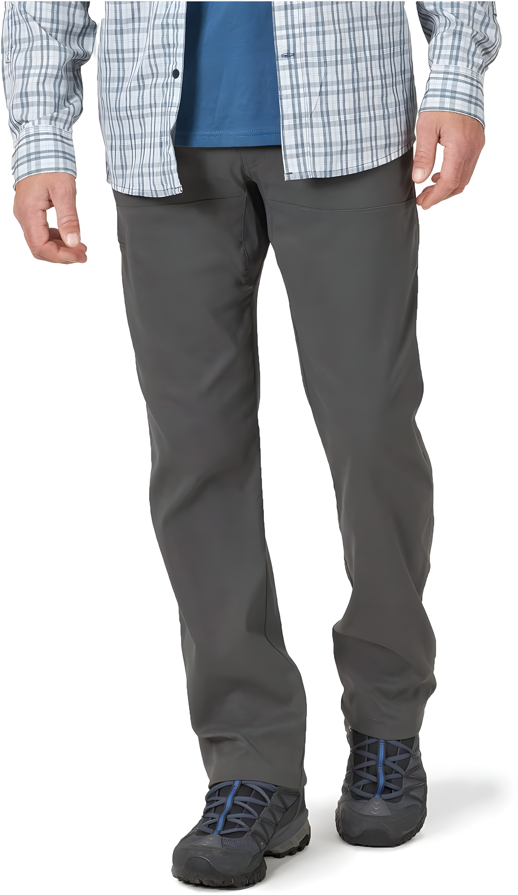 Wrangler Shadow Black ATG All Terrain Gear Synthetic Relaxed Straight Fit Pants - 34 X 30