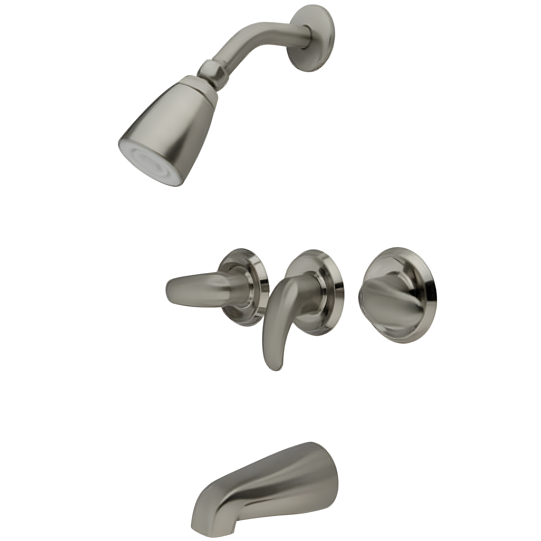 Kingston Brass KB6238LL Kingston Brass Legacy Triple-Handle Tub and Shower Faucet