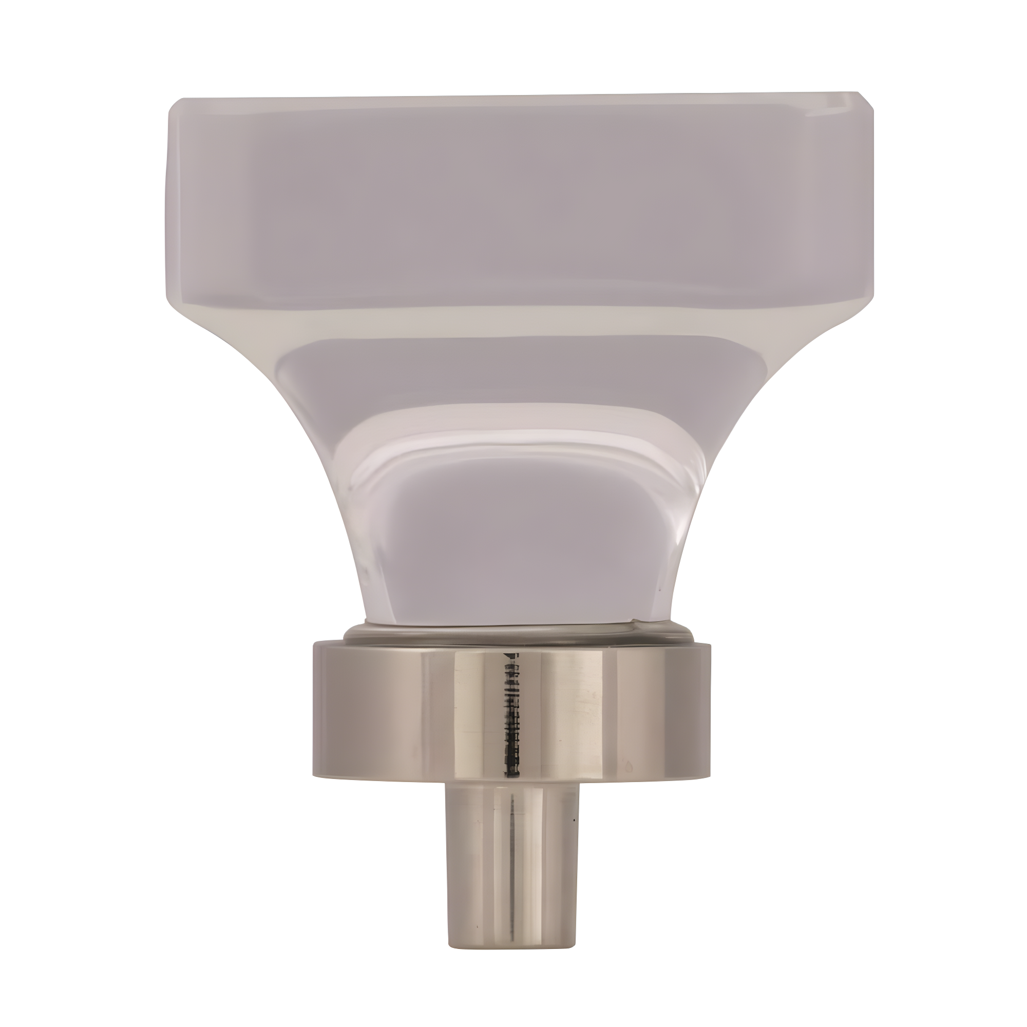 Glacio 1 3/8" Length Square Knob