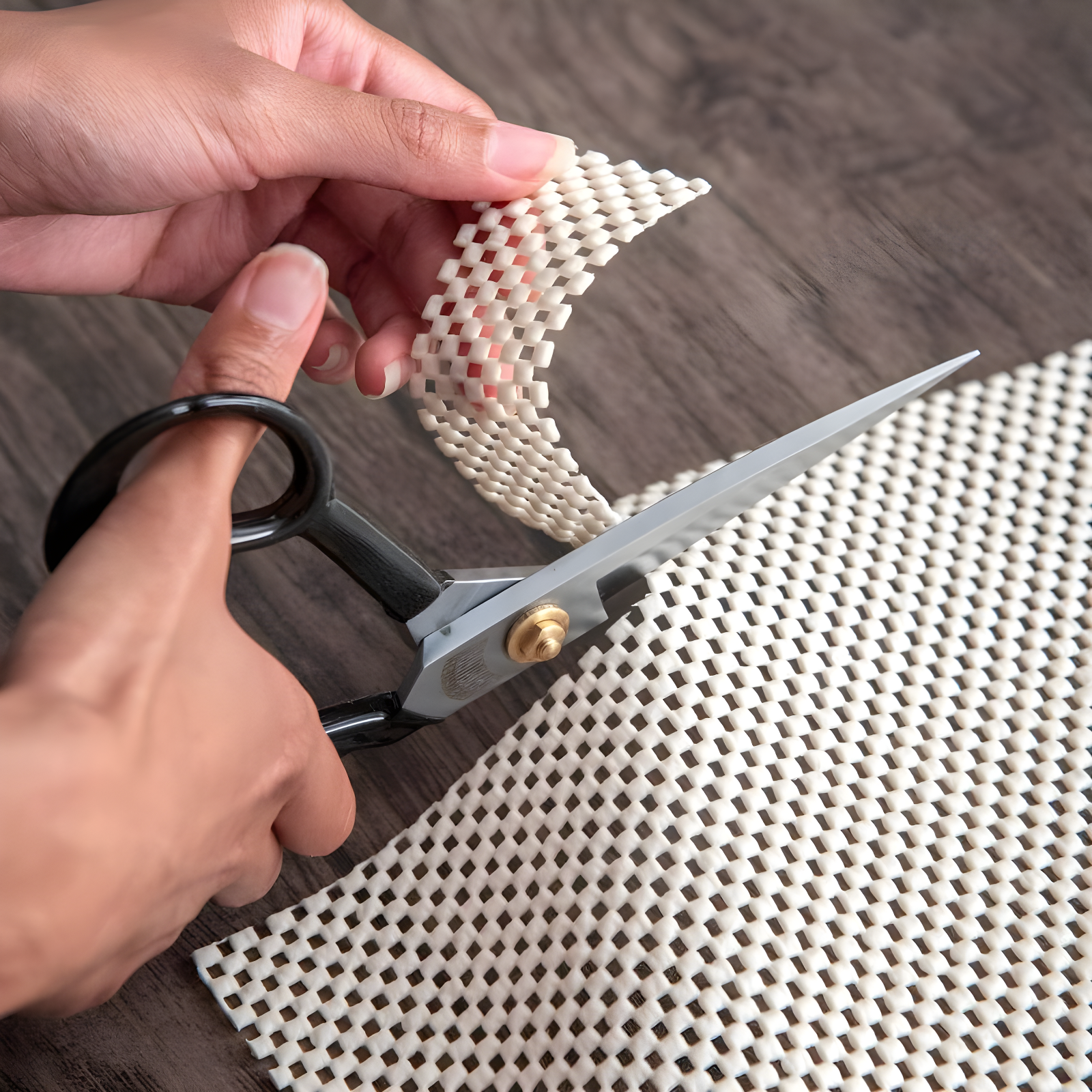 White Solid Loomed Area Rug 10'x14' - nuLOOM: Skid-Resistant Rectangle Rug Pad, Polyamide Material