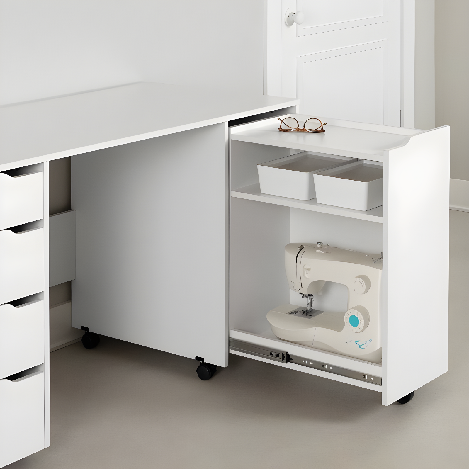 South Shore Crea Sewing Craft Table & Reviews | Wayfair