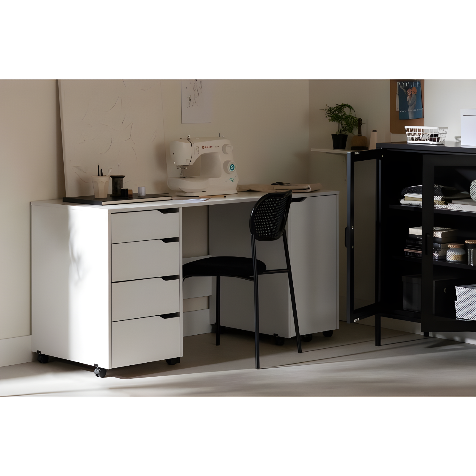 South Shore Crea Sewing Craft Table & Reviews | Wayfair