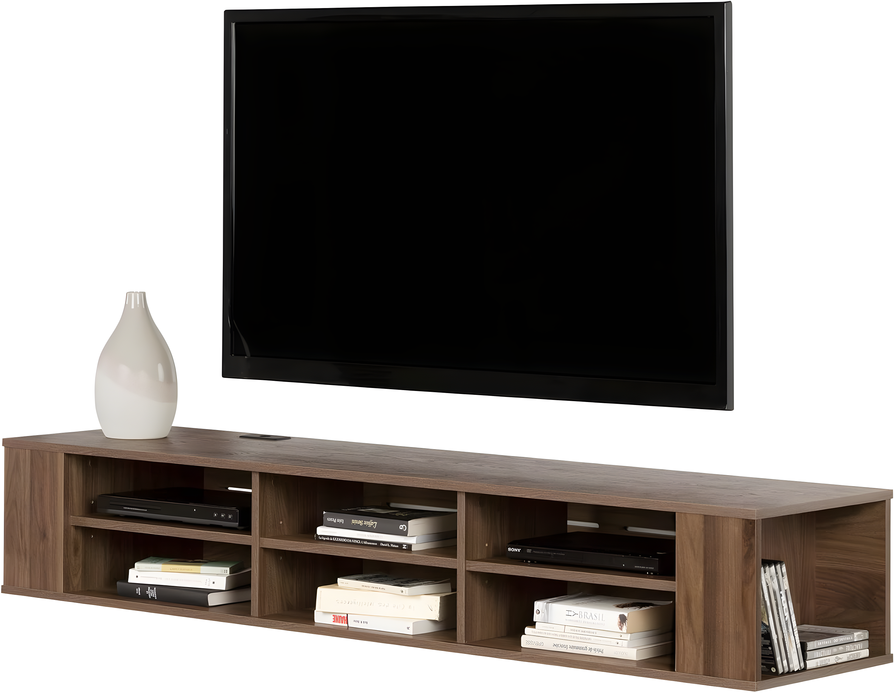 City Life Floating TV Stand for TVs up to 78"