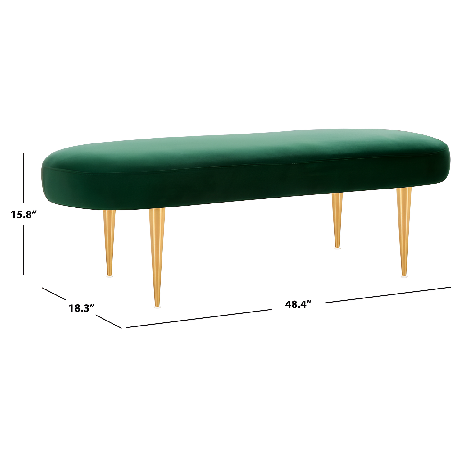 Jalinqua Upholstered Bench