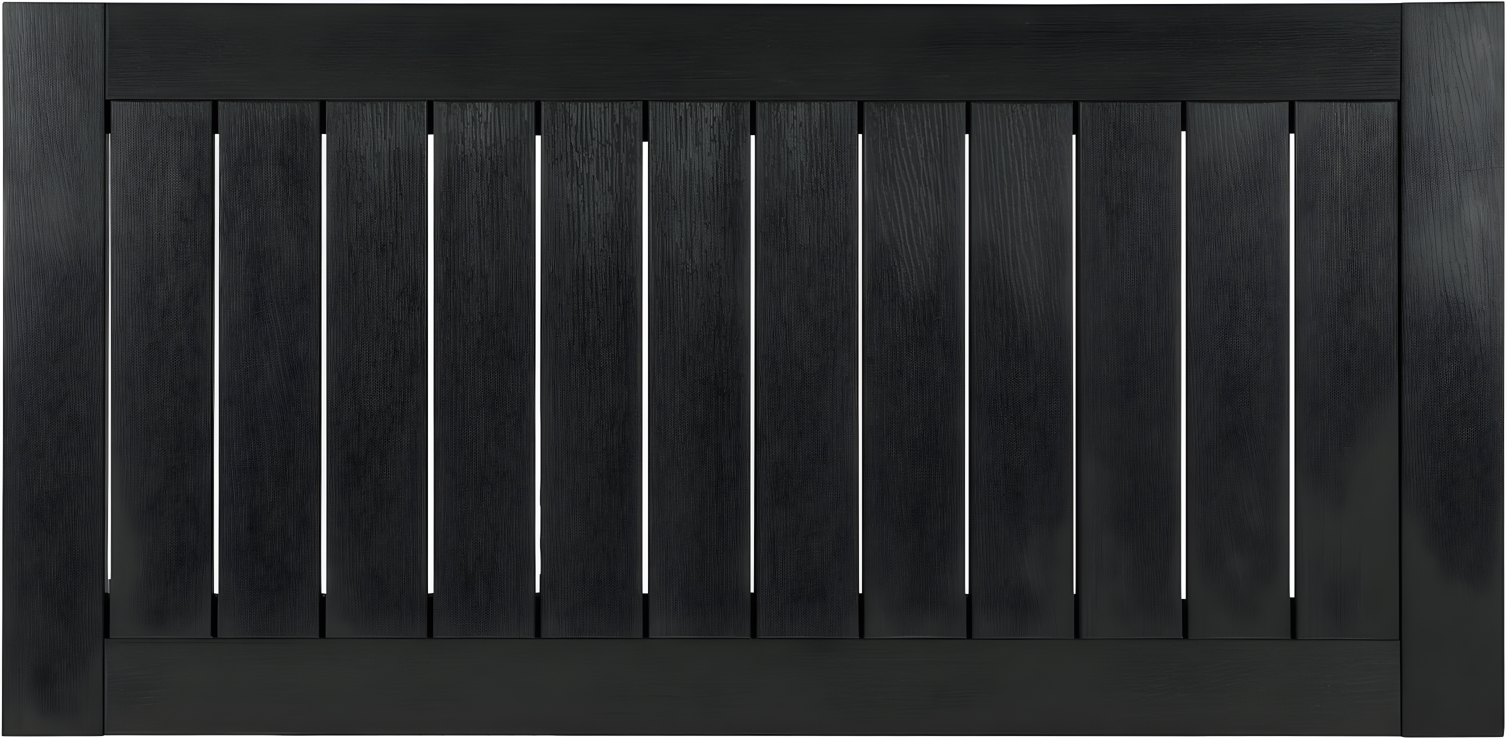 Adirondack Coffee Table Black - Highwood: Outdoor Poly Lumber, Stainless Steel Hardware, 12-Year Warranty