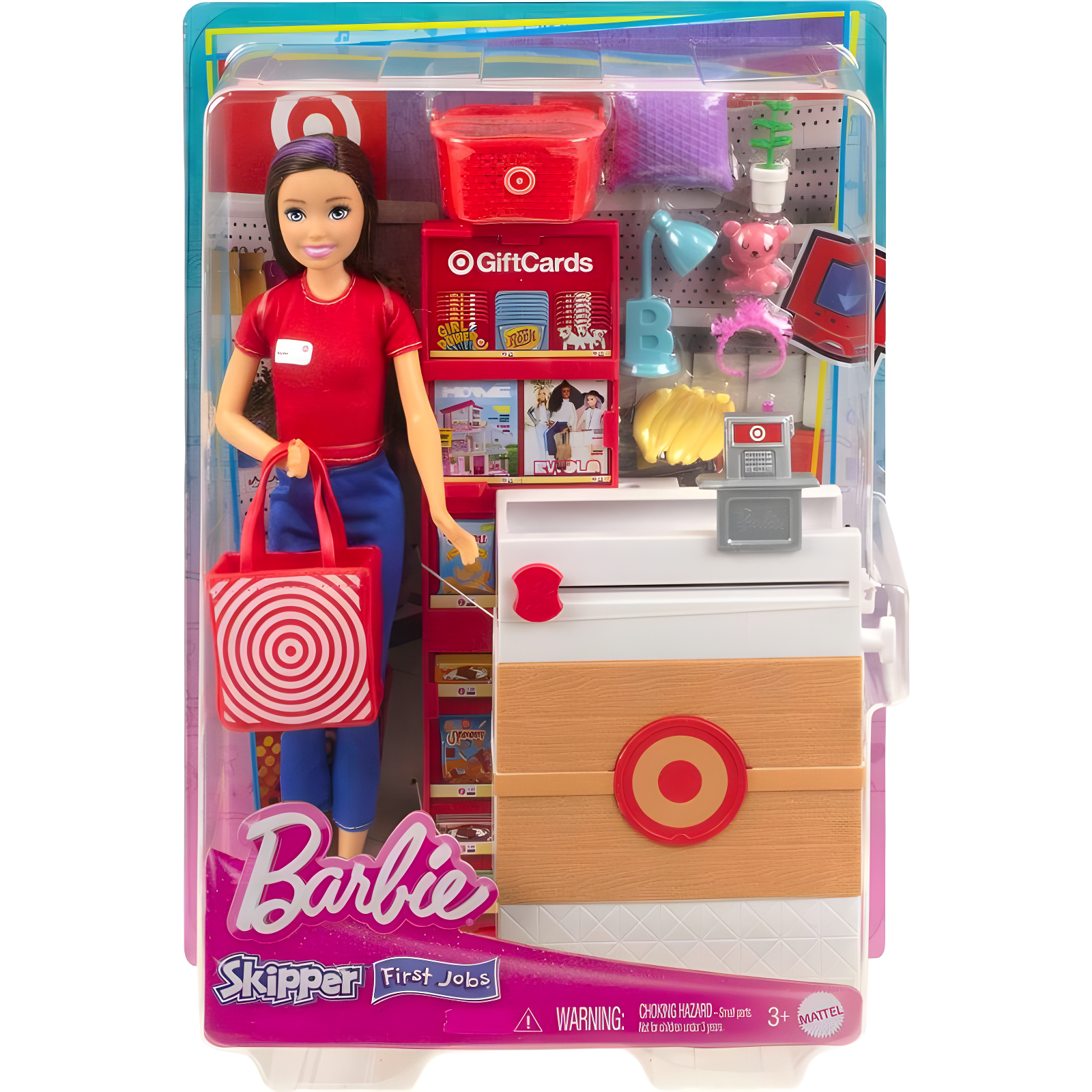 Barbie Skippers First Job Target Doll Set with Checkout Stand and Accessories