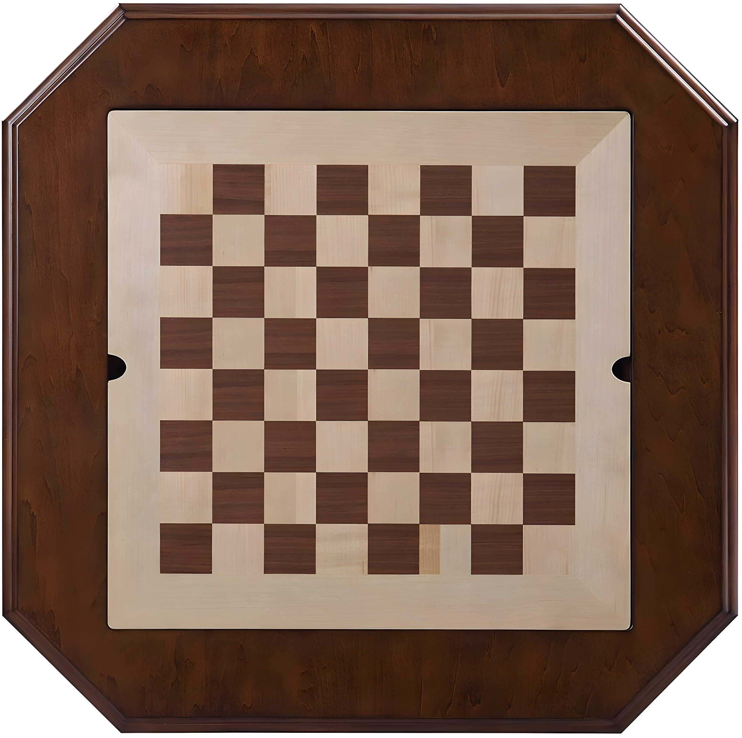 Benzara Benzara 28'' L Solid + Manufactured Wood Checkers Game Set