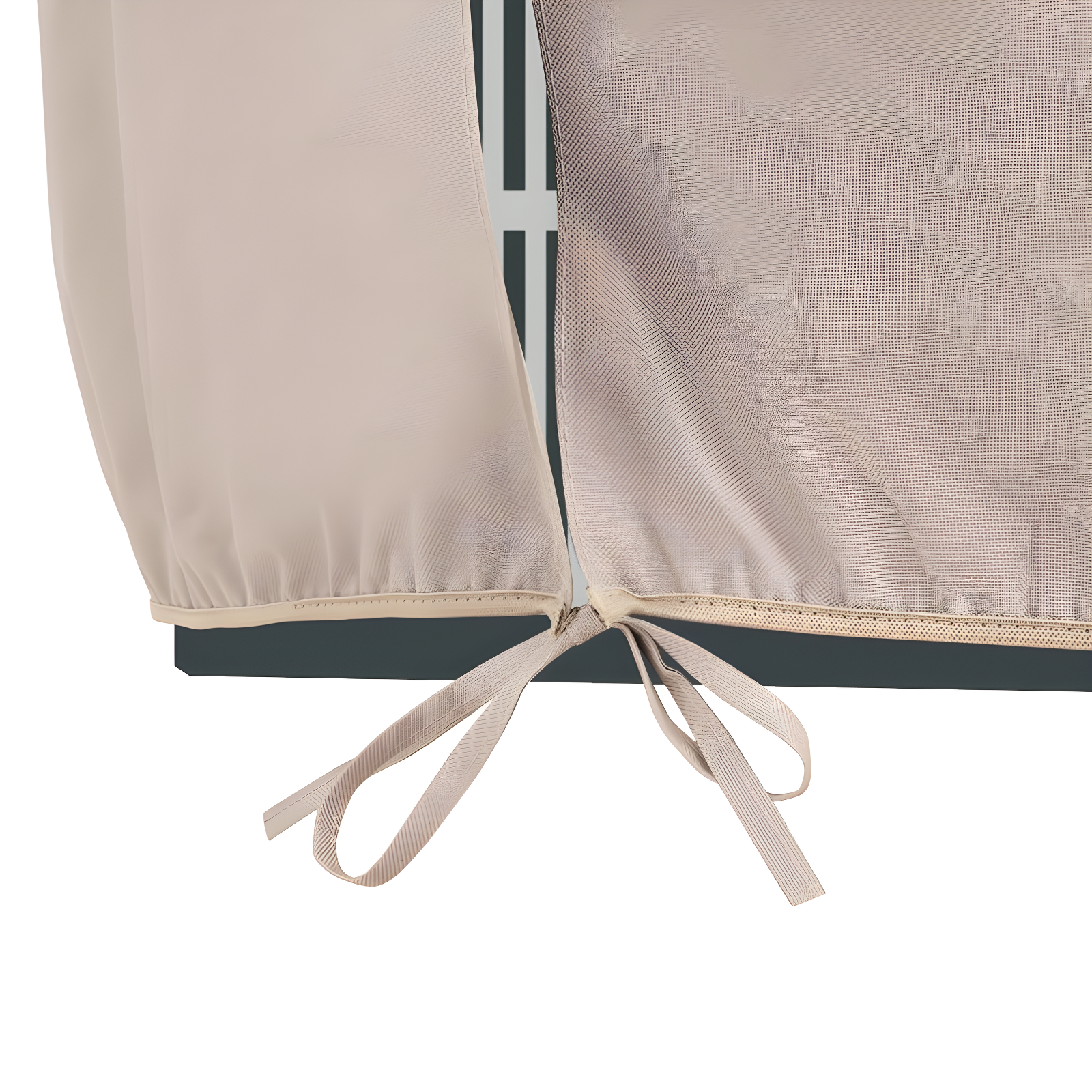 Modern Leisure Modern Leisure Chalet Round Air Conditioner Cover, 34" Diameter x 30"H, Beige