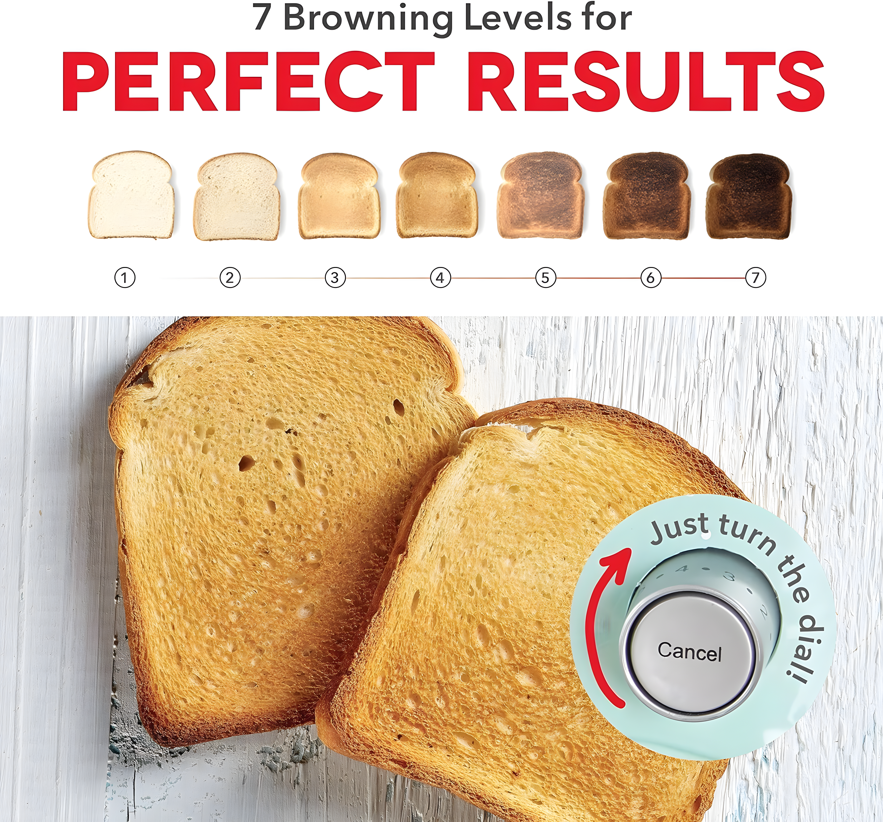 DASH Dash 2 Slice Long Slot Clear View Toaster