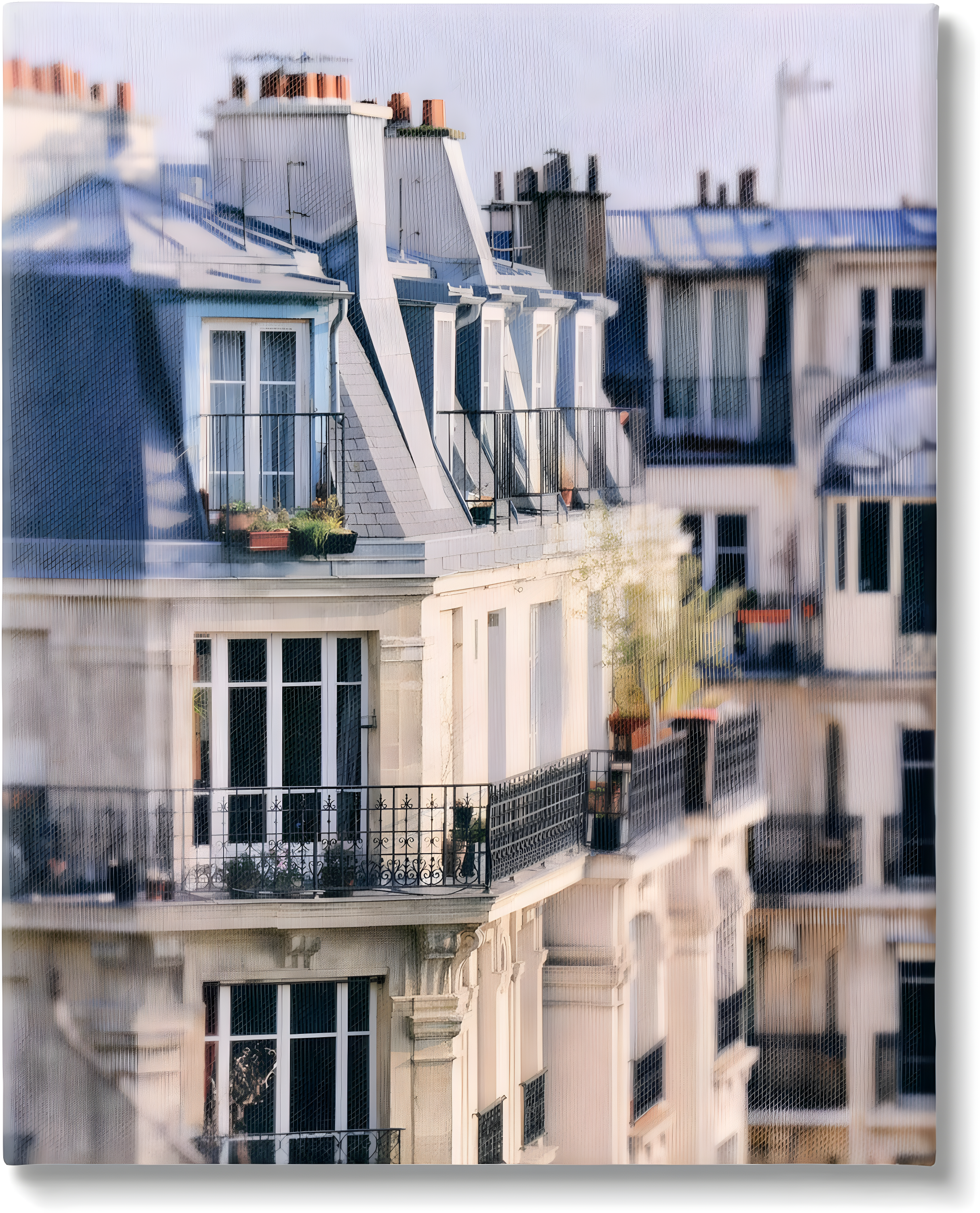 " Parisian Architecture Buildings " by Carina Okula