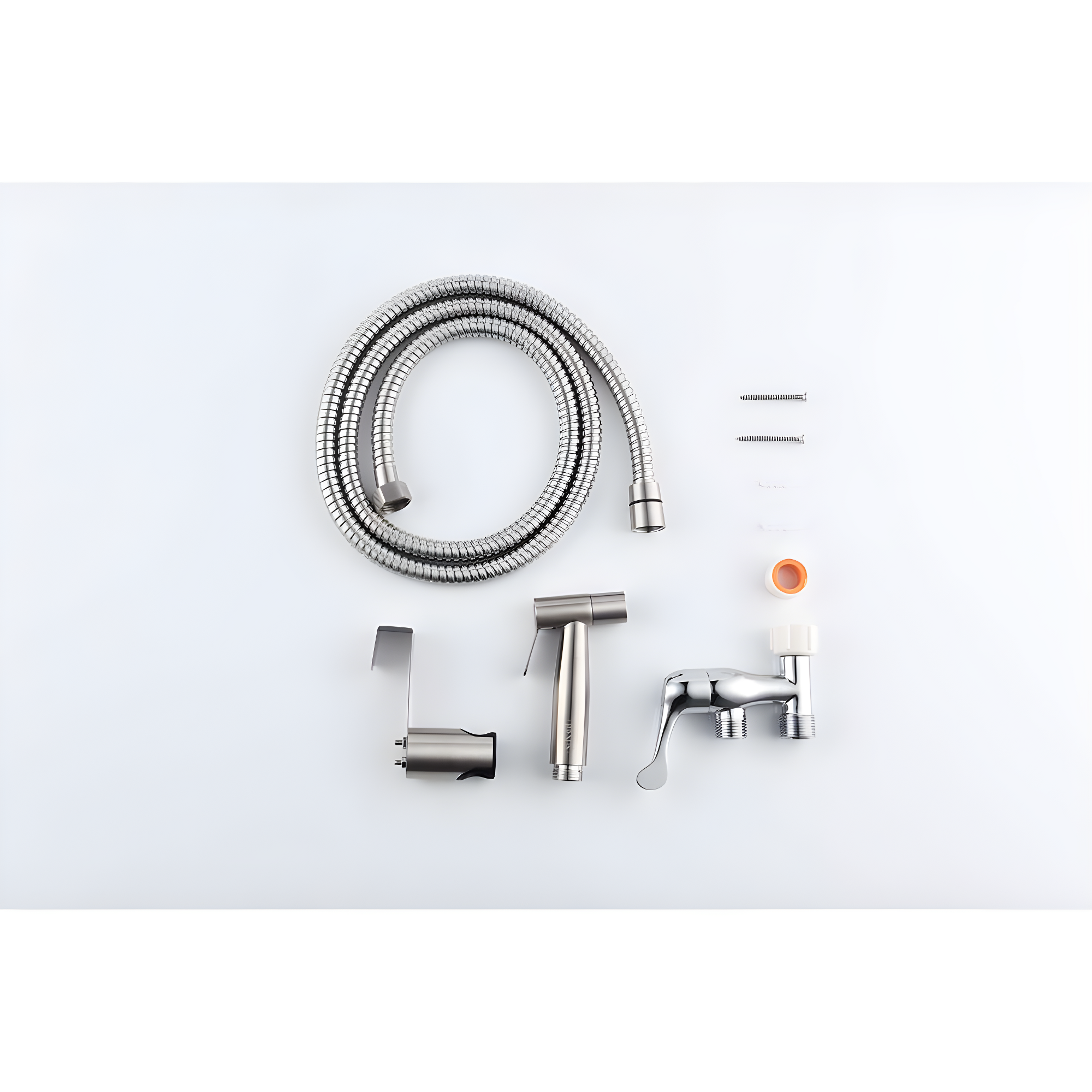 Handheld Bidet Attachment in Silver