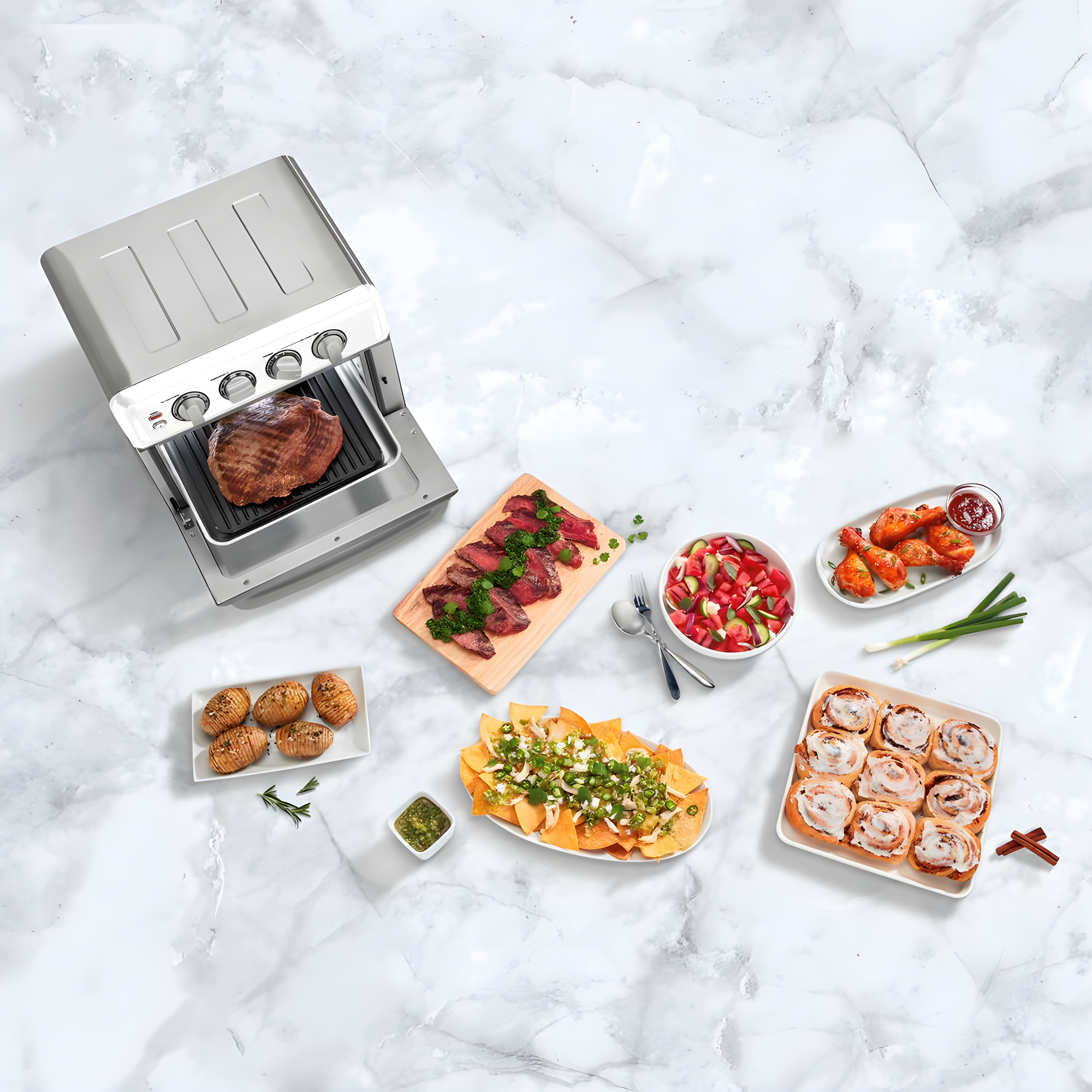 Cuisinart ® White AirFryer Toaster Oven with Grill