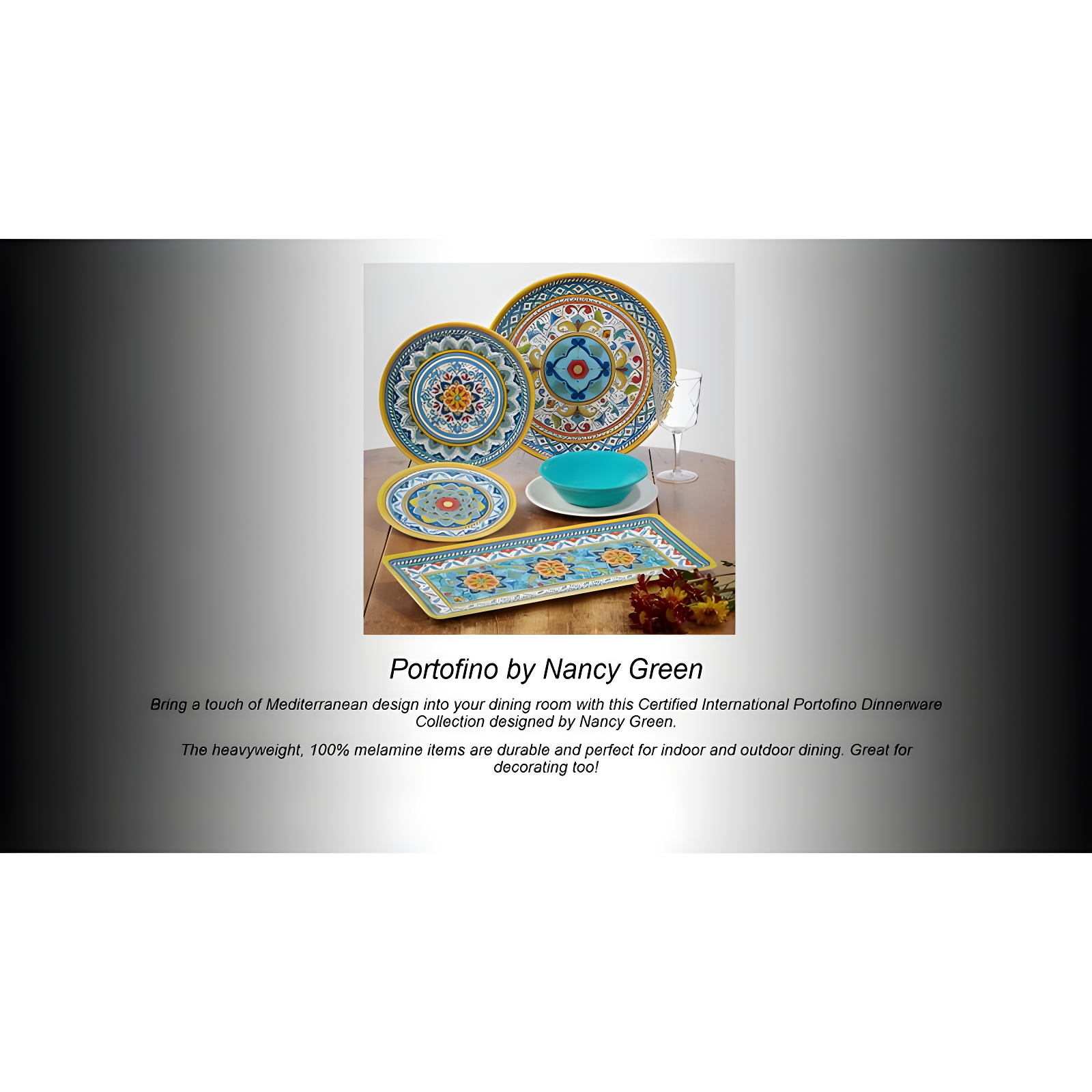 Certified International Certified International Portofino Set/6 All Purpose Bowl 7.5" X 2" (Set of 6)