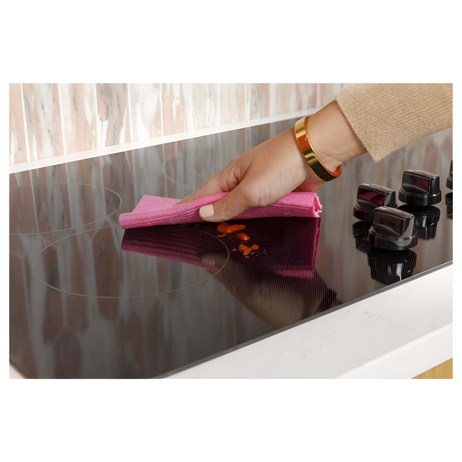 GE Appliances 36.13" Electric Cooktop with 5 Elements