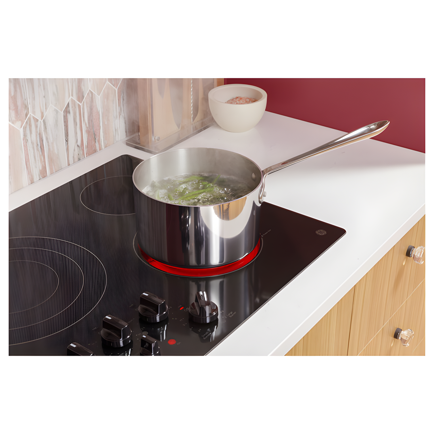 GE Appliances 36.13" Electric Cooktop with 5 Elements